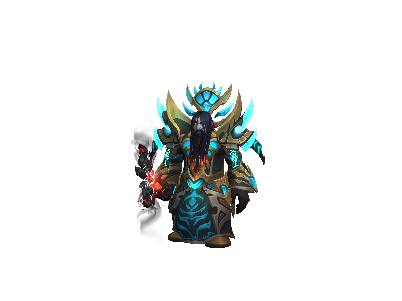Chamals 3D character render