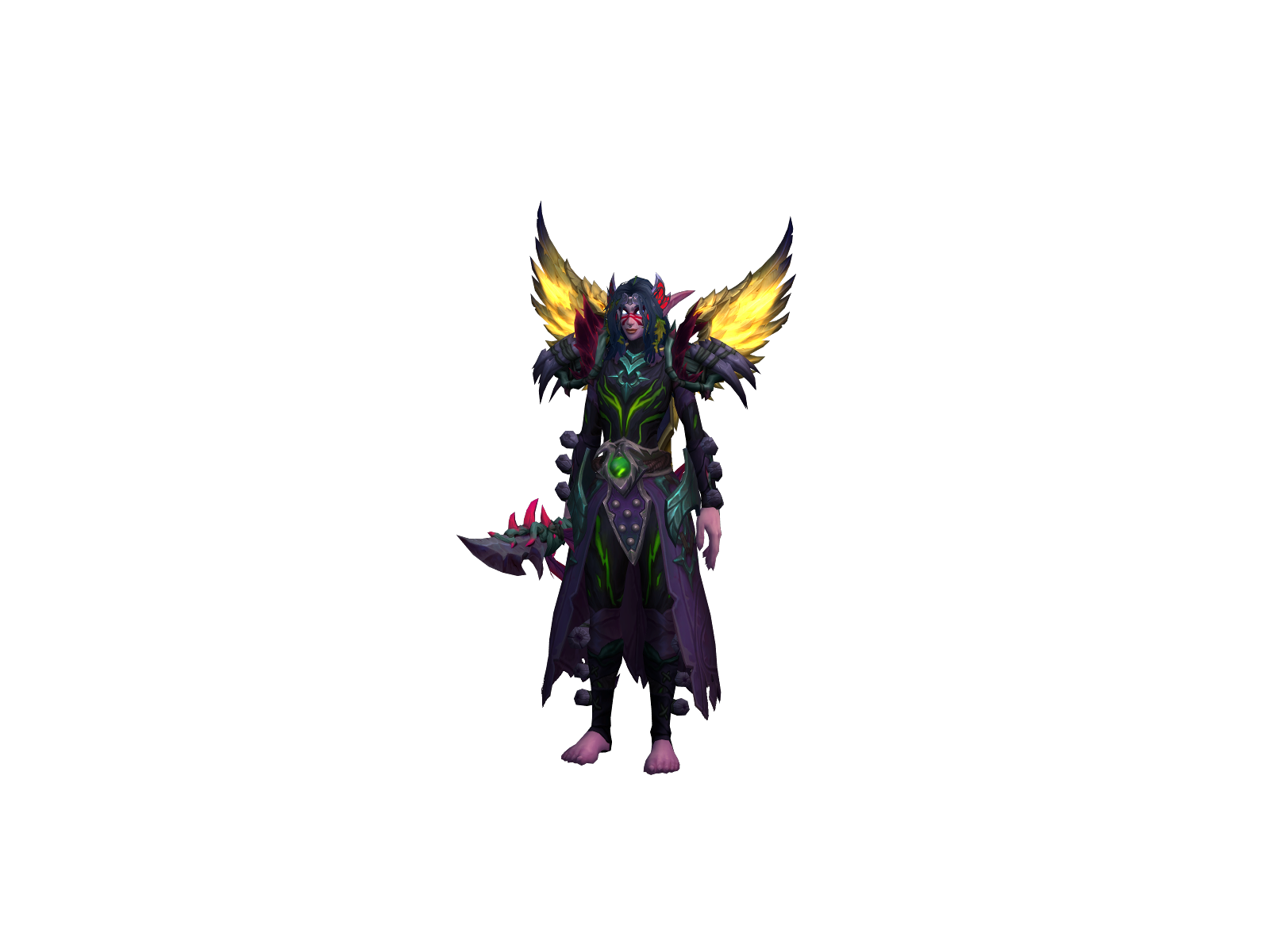 Kirebea 3D character render