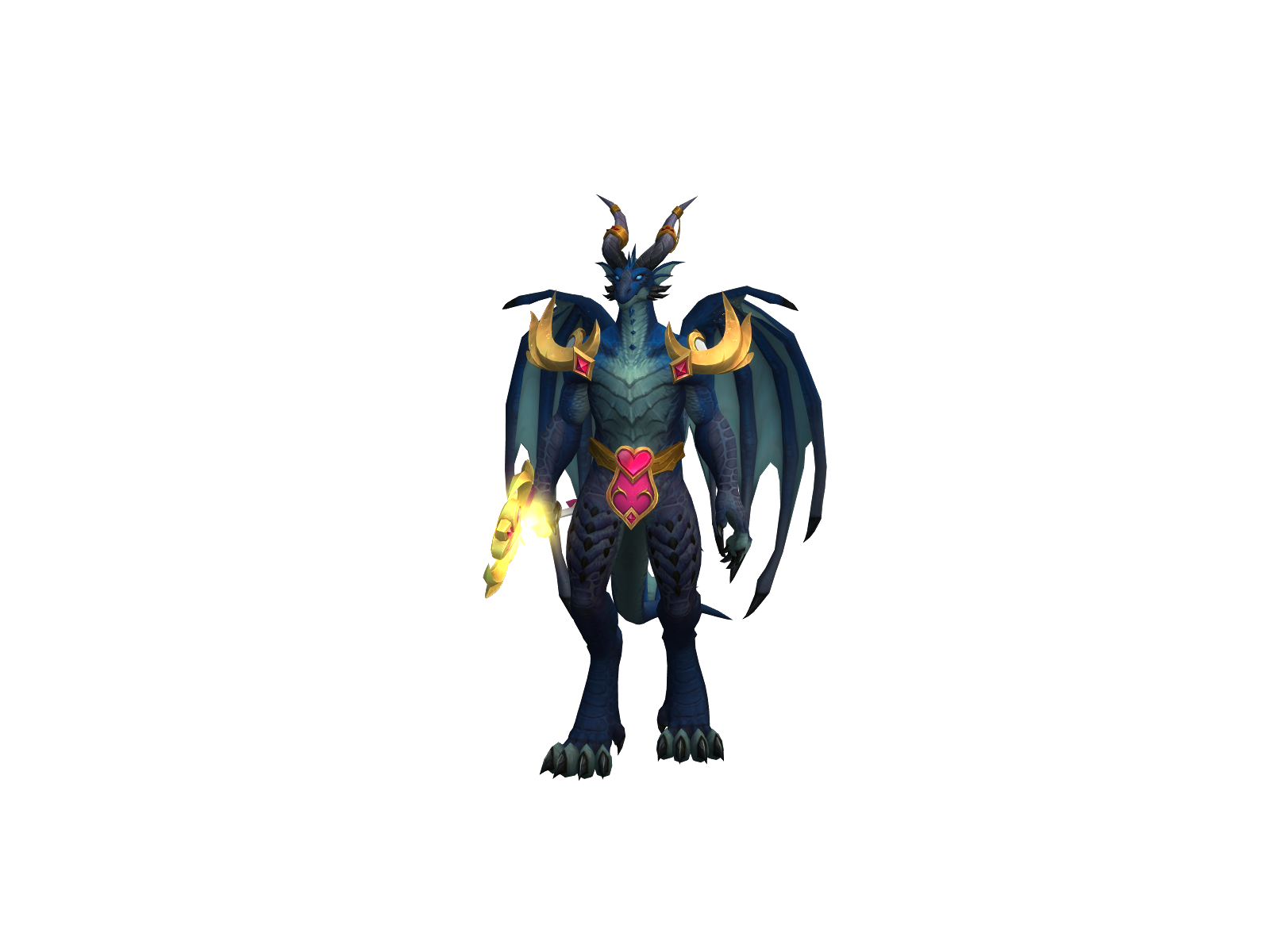 Anseldrake 3D character render