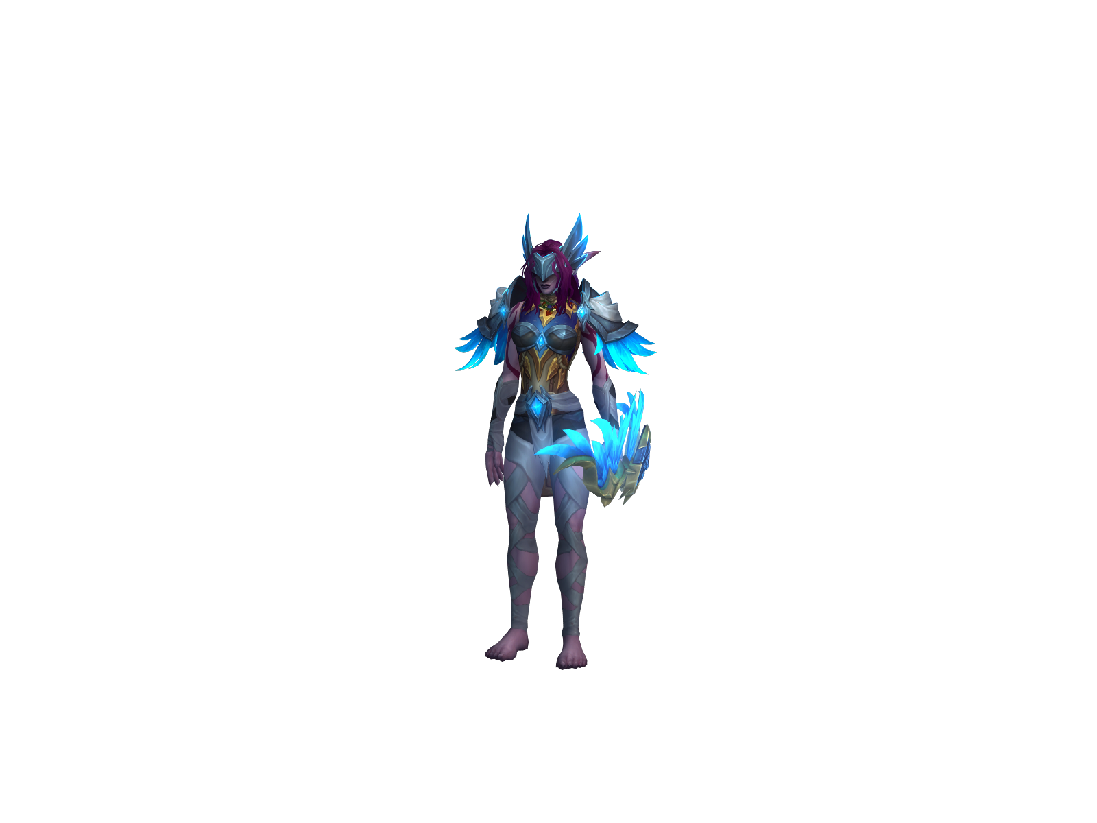 Loiyrane 3D character render
