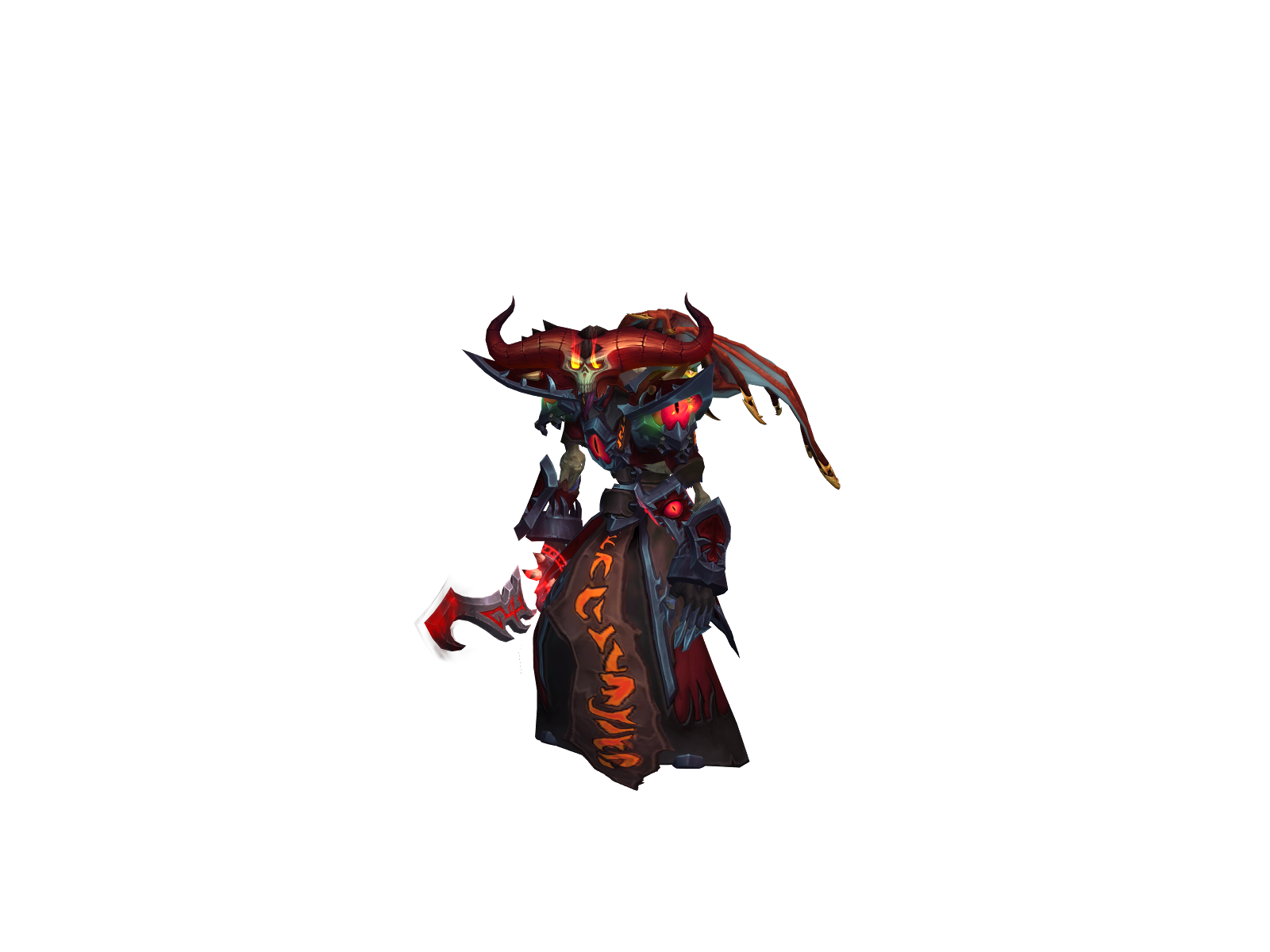 Skølldoir 3D character render