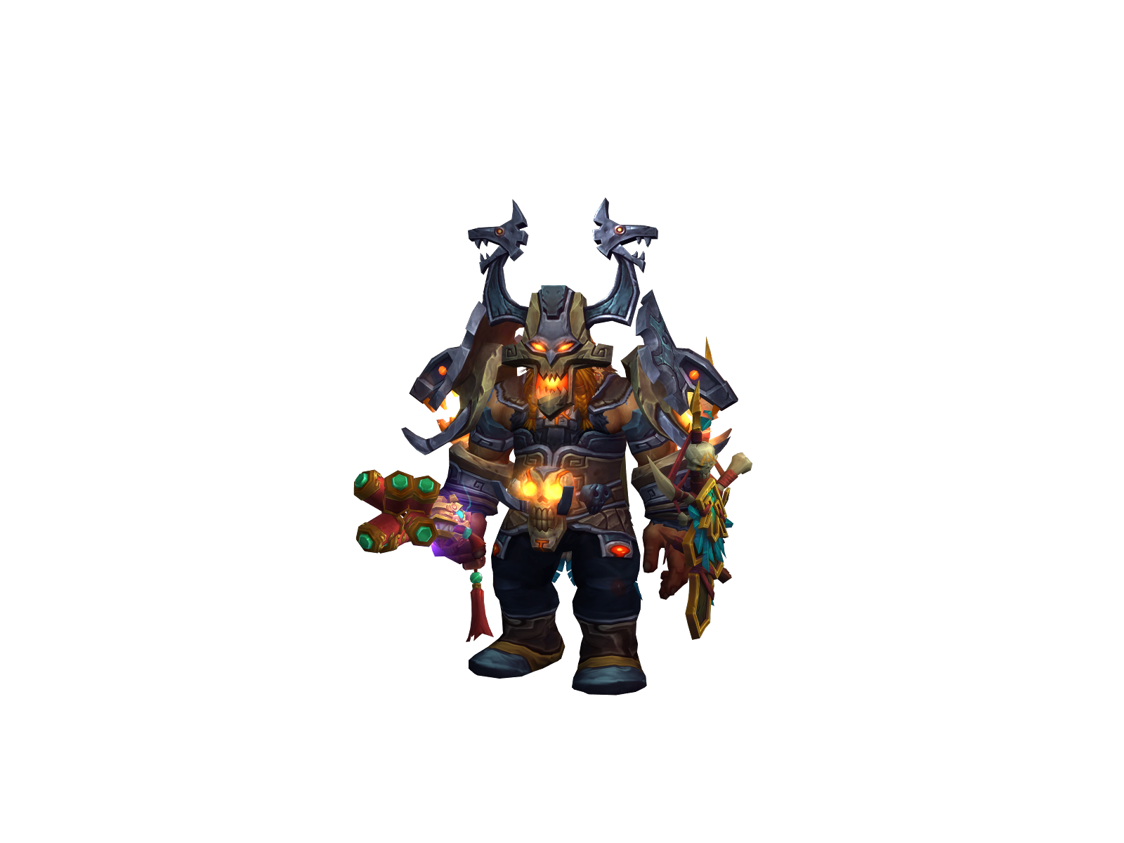 Brngo 3D character render