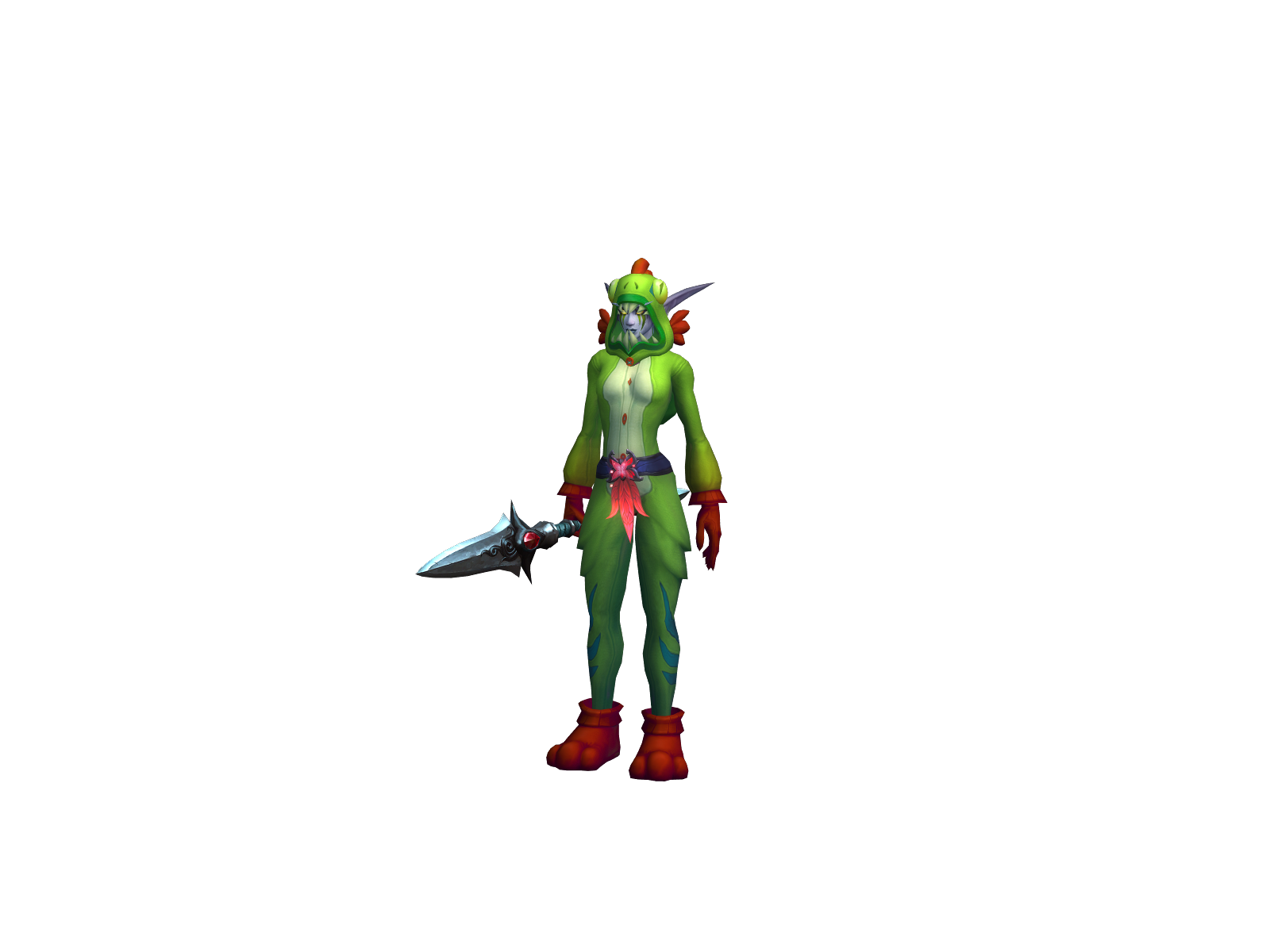 Druduid 3D character render