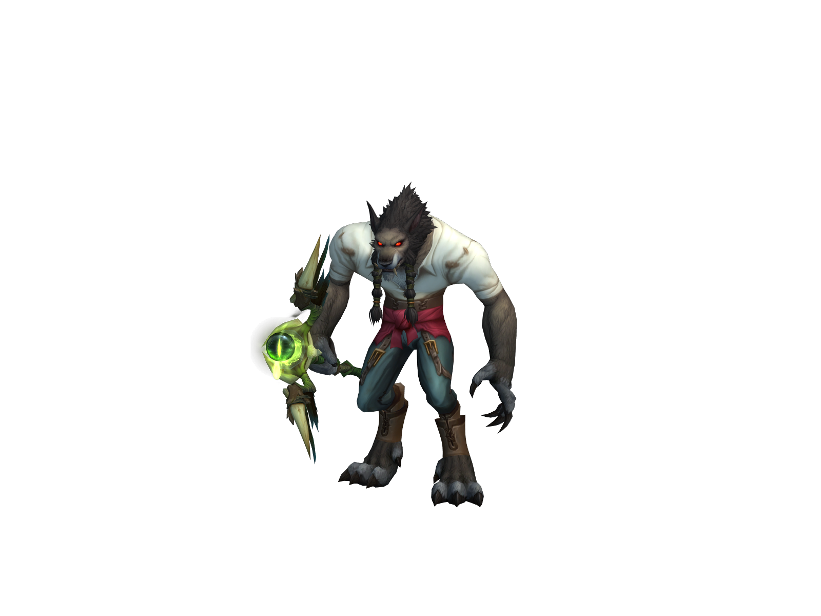 Bufa 3D character render
