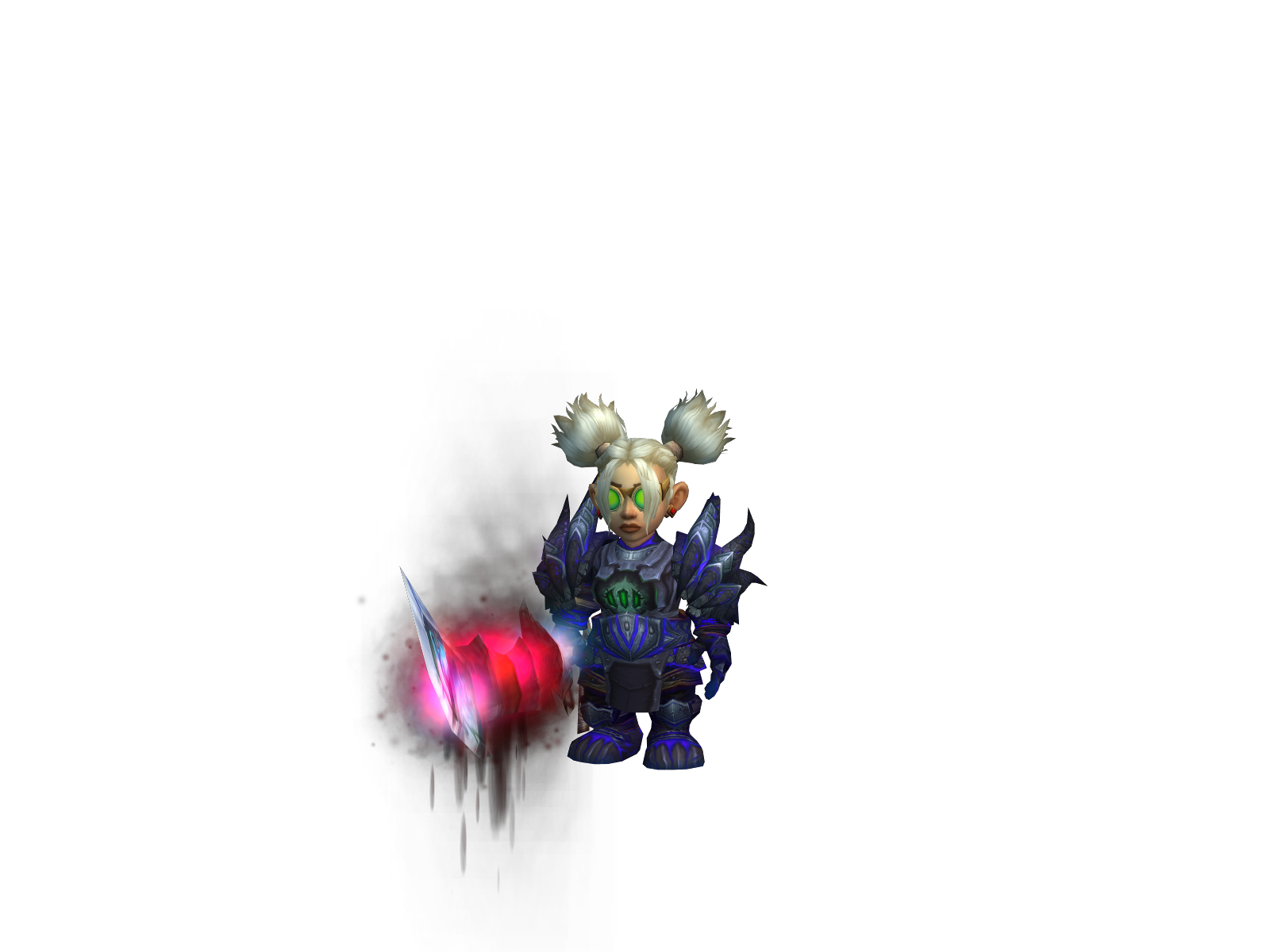 Choppaques 3D character render