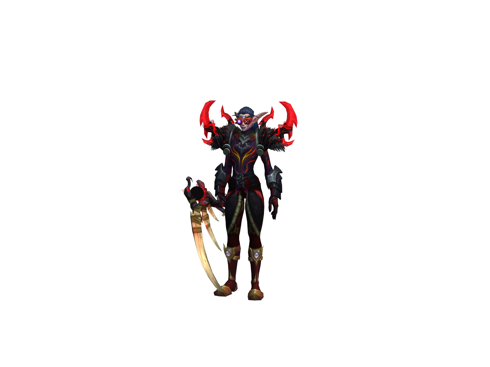 Fbleeds 3D character render