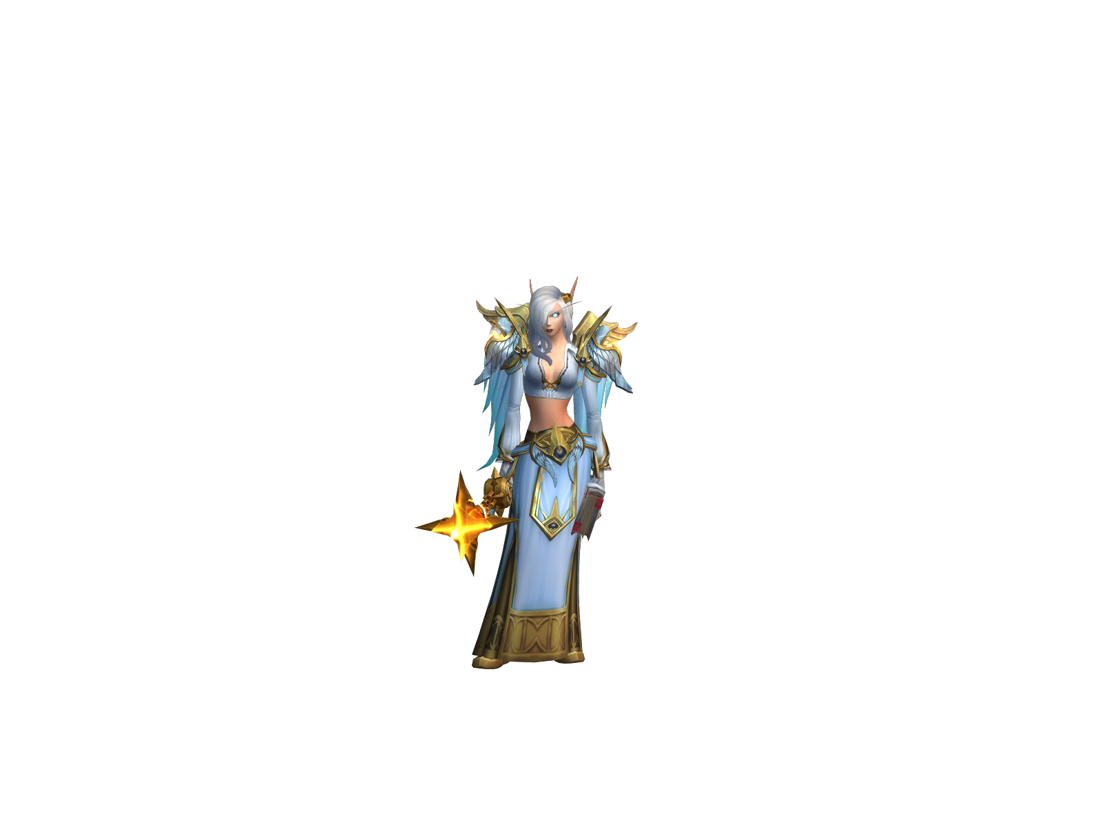Mórrìgan 3D character render