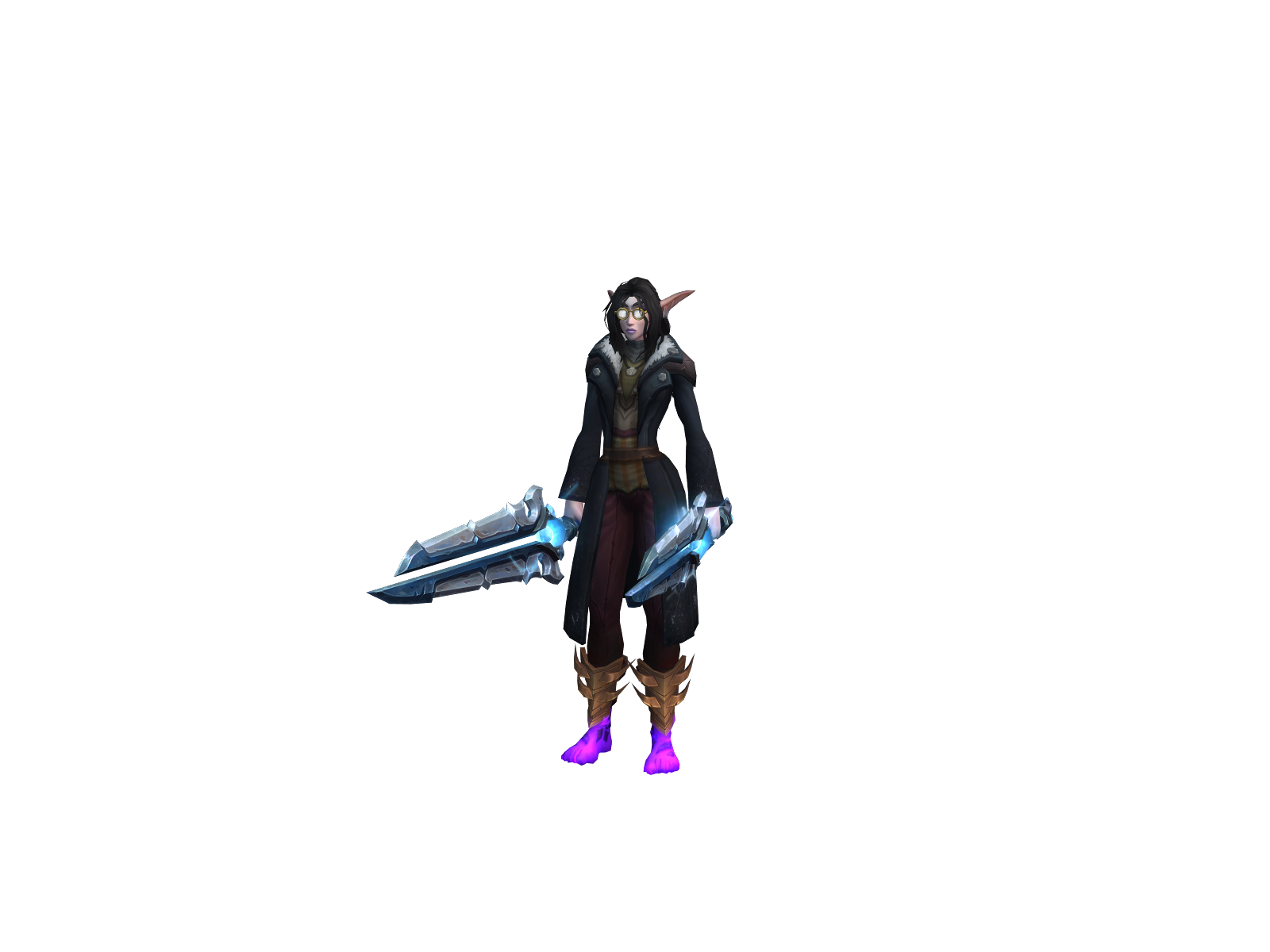 Babaways 3D character render