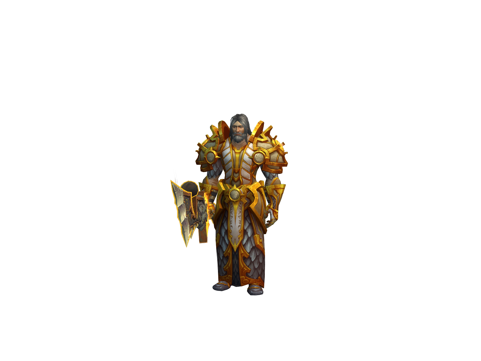 Ènyalius 3D character render