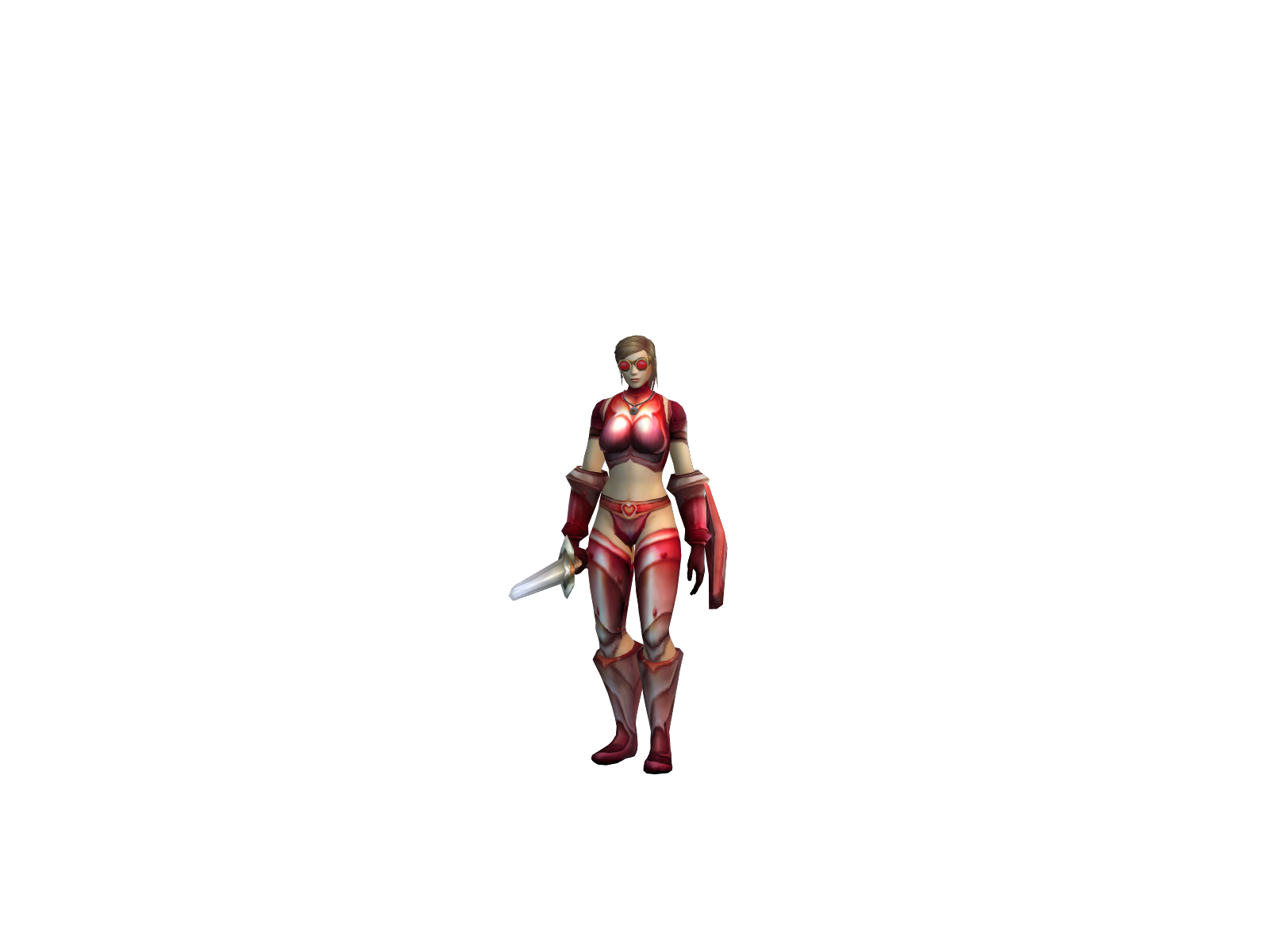 Mârry 3D character render