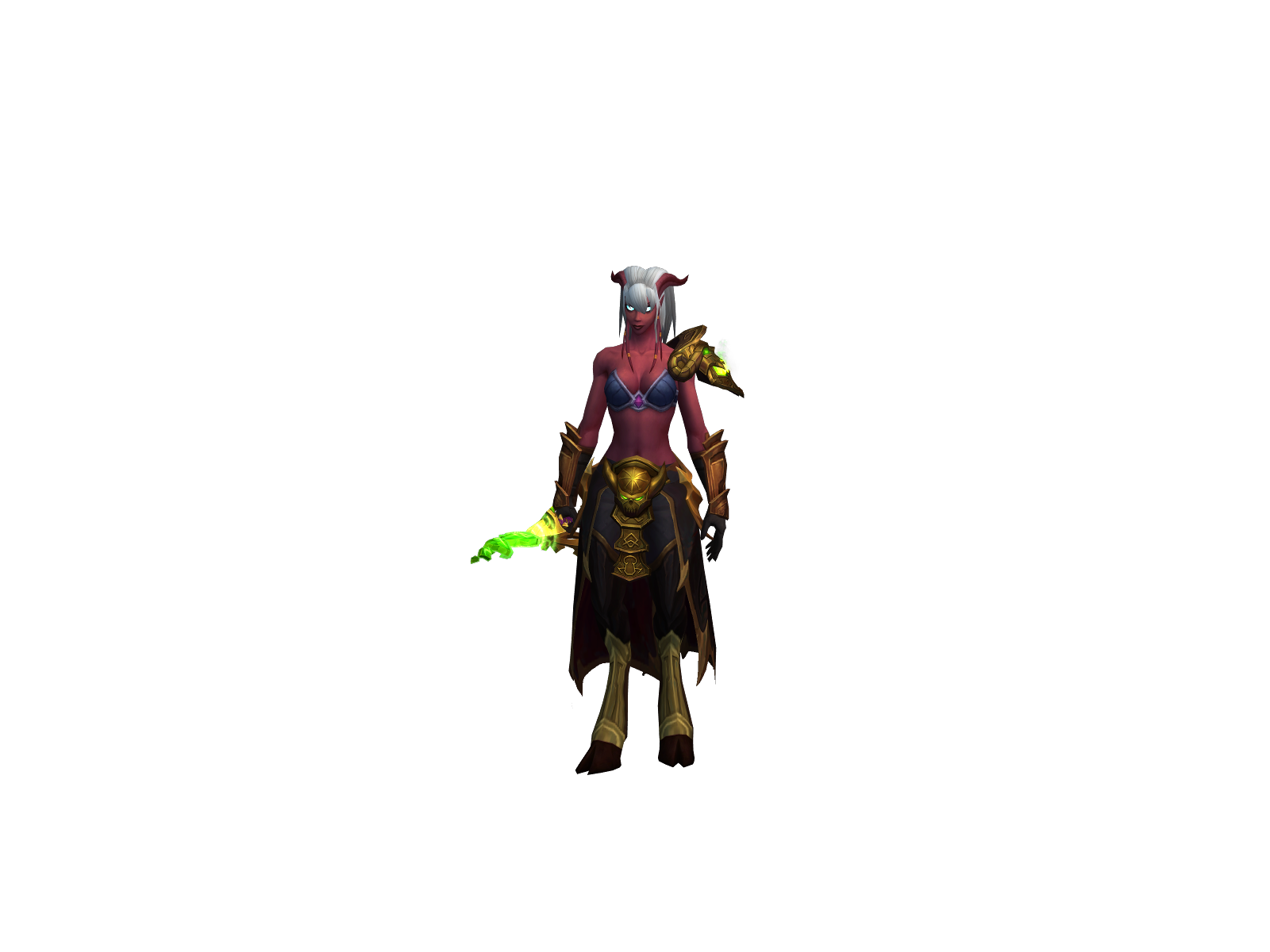 Zlo 3D character render