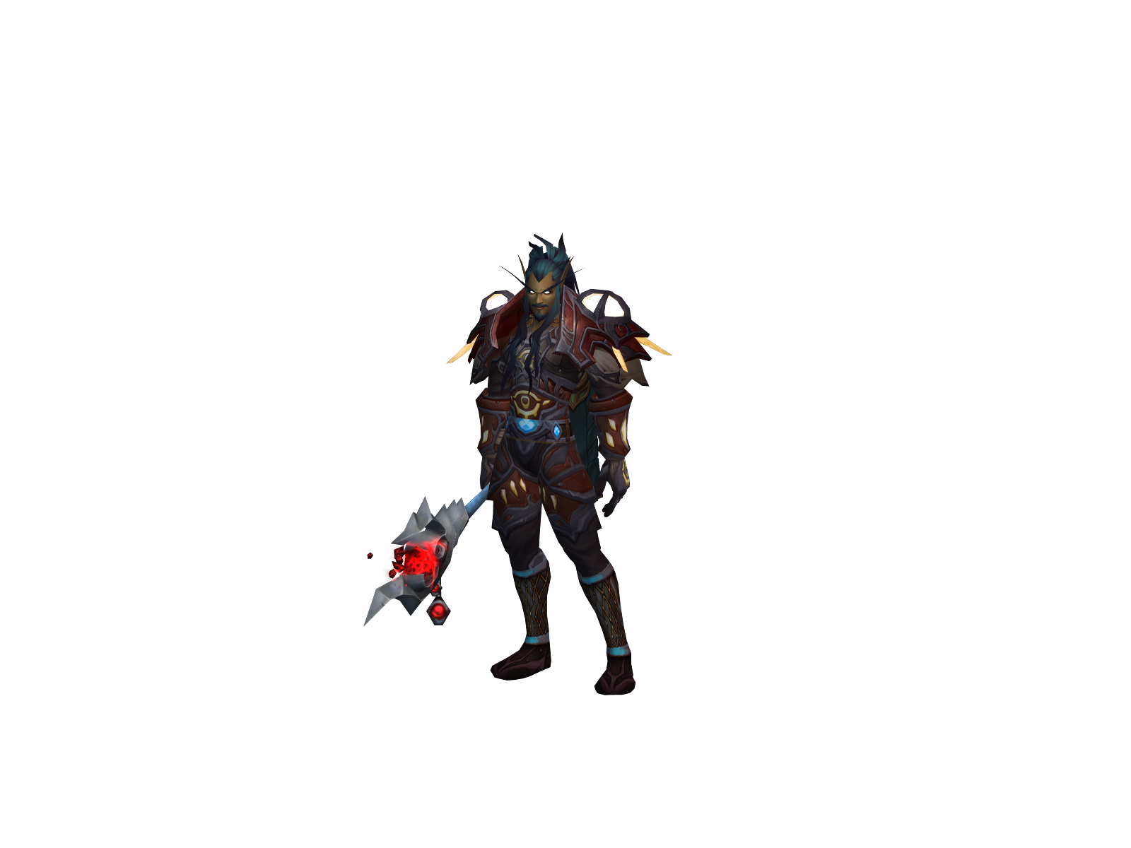 Icefist 3D character render