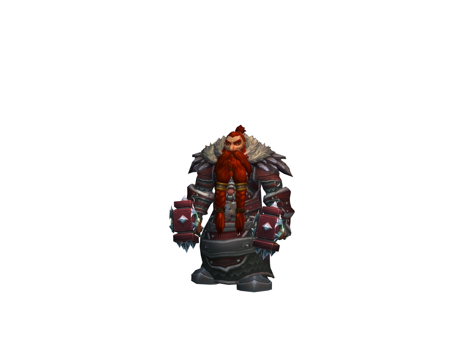 Barafang 3D character render