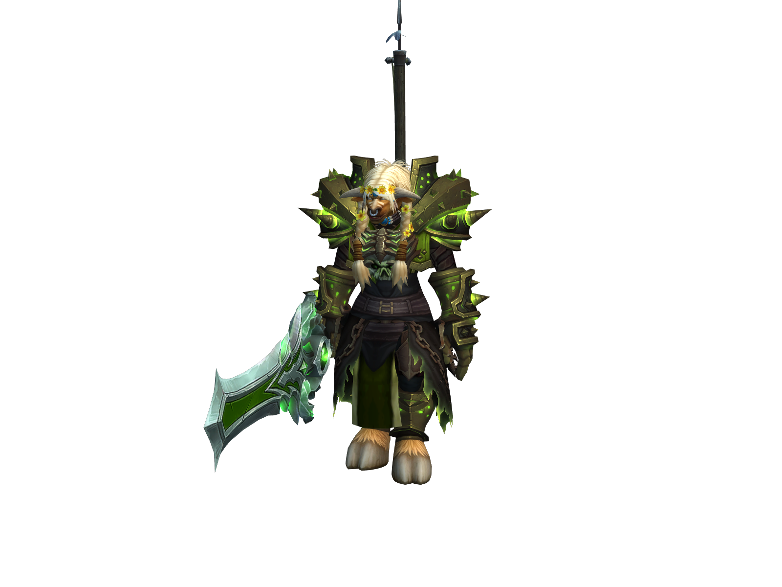 Moozooka 3D character render