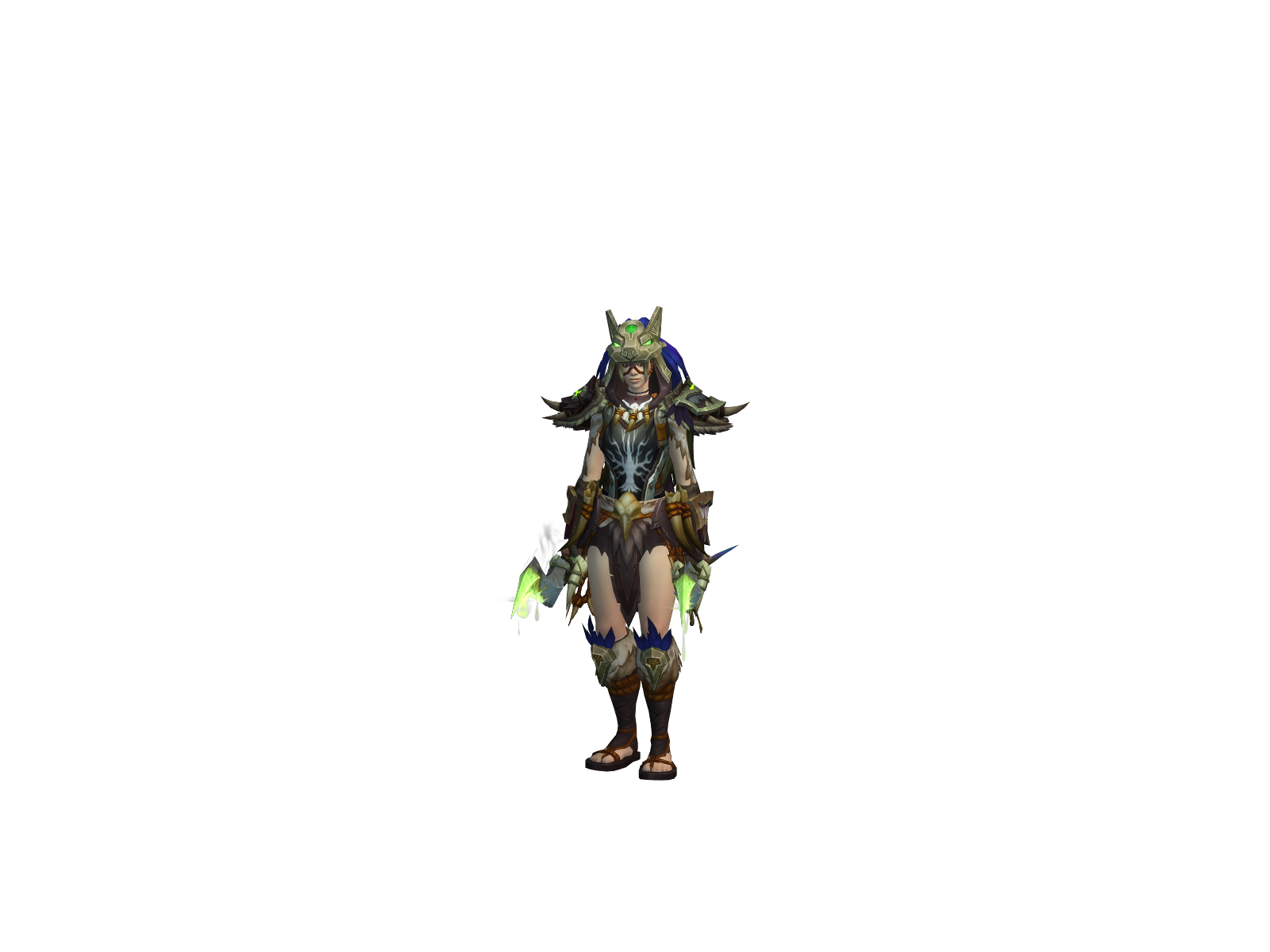 Billythefish 3D character render