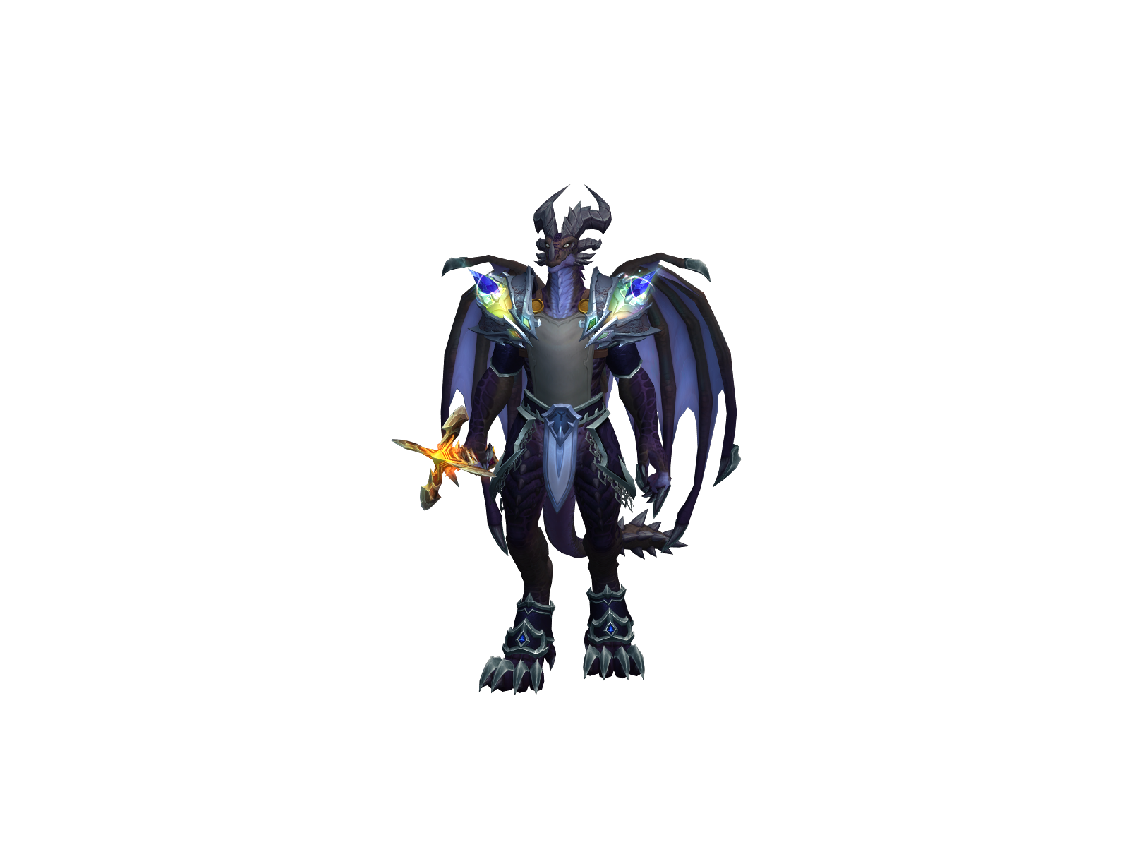 Terrathrax 3D character render