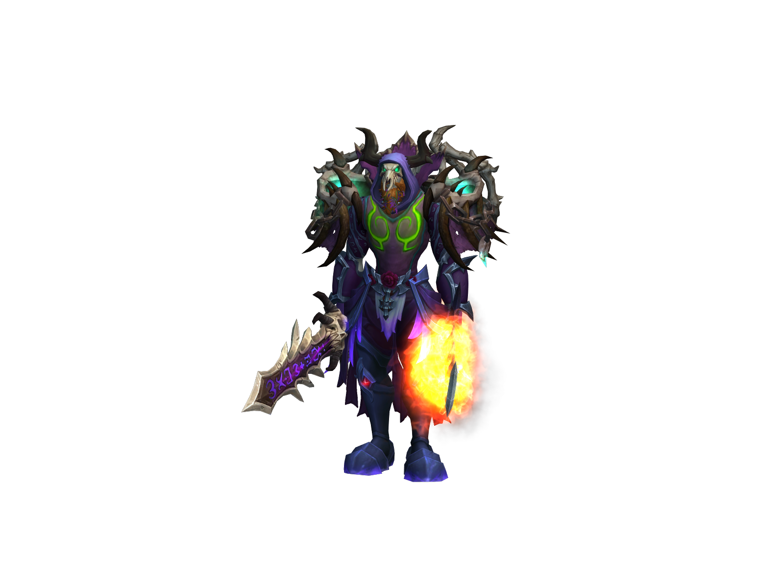 Hagfrey 3D character render