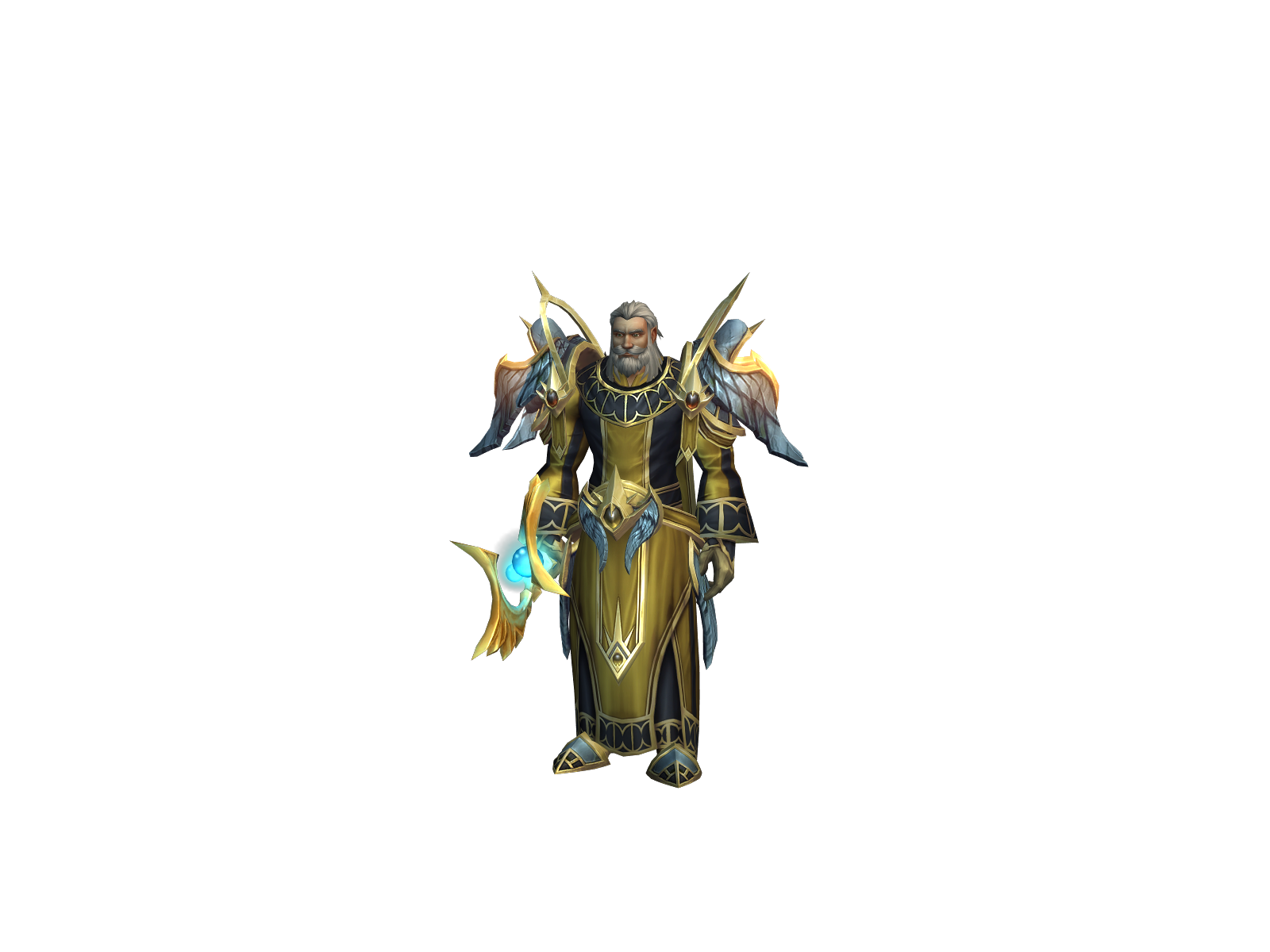 Ashlightborn 3D character render