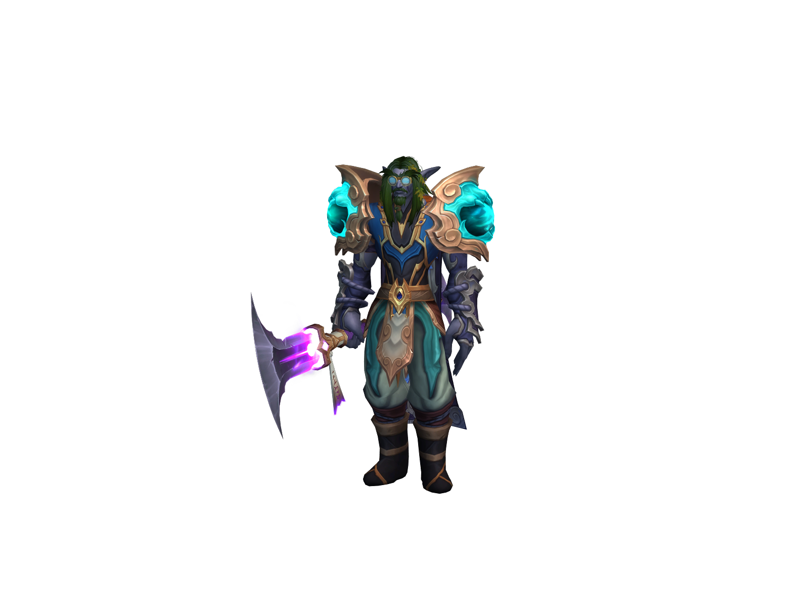 Paparøn 3D character render