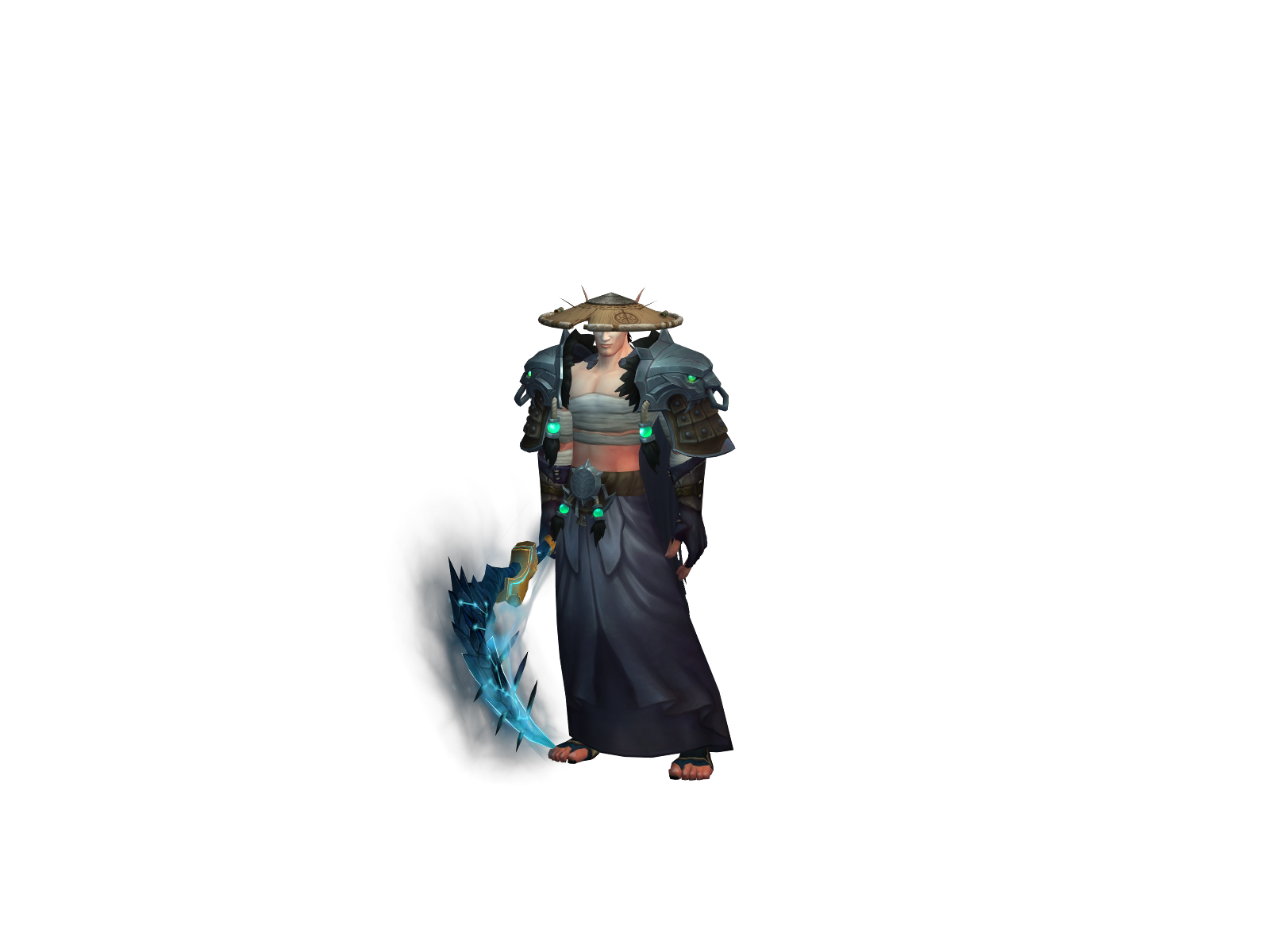 Velozity 3D character render
