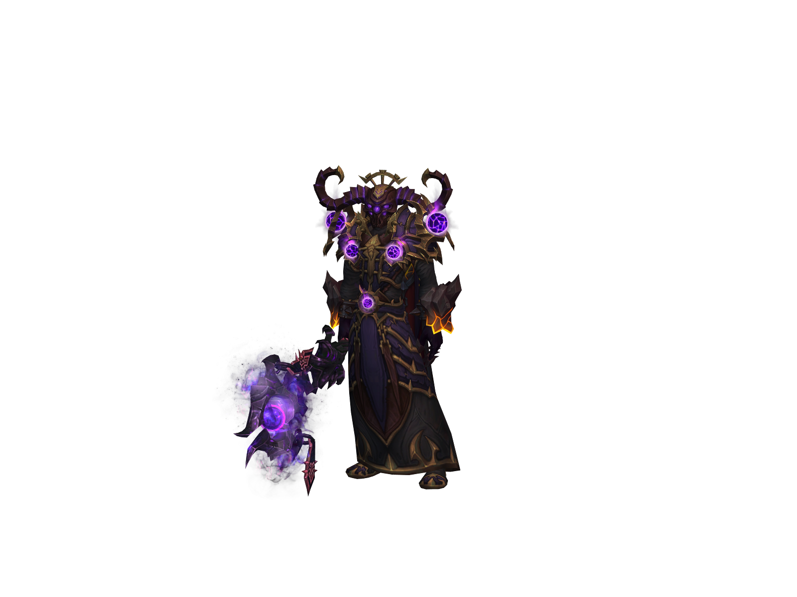 Thanateross 3D character render
