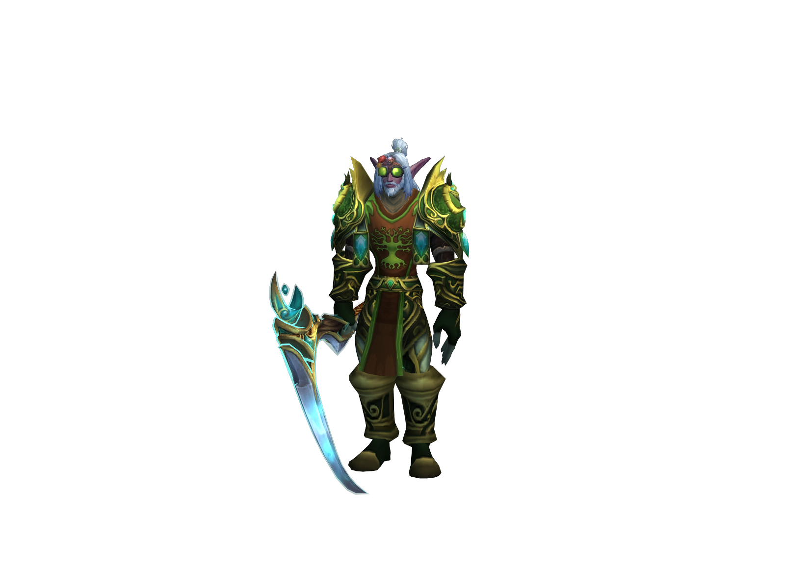 Spatchy 3D character render