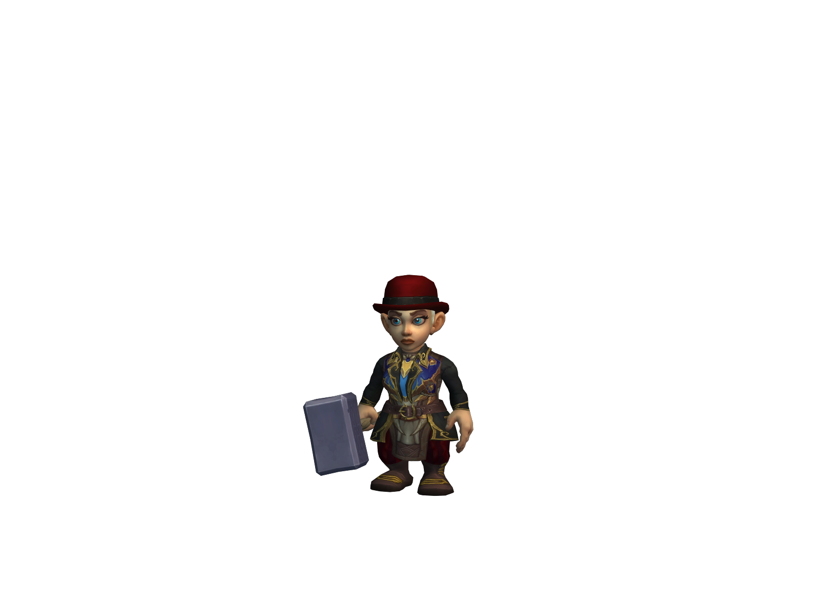 Drmbig 3D character render