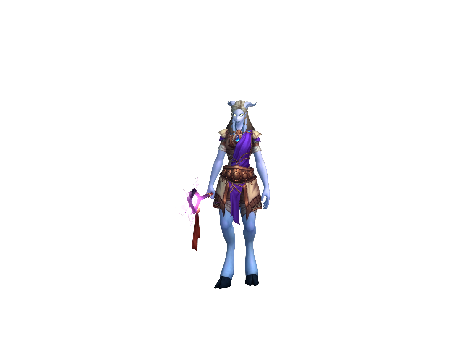 Talaana 3D character render