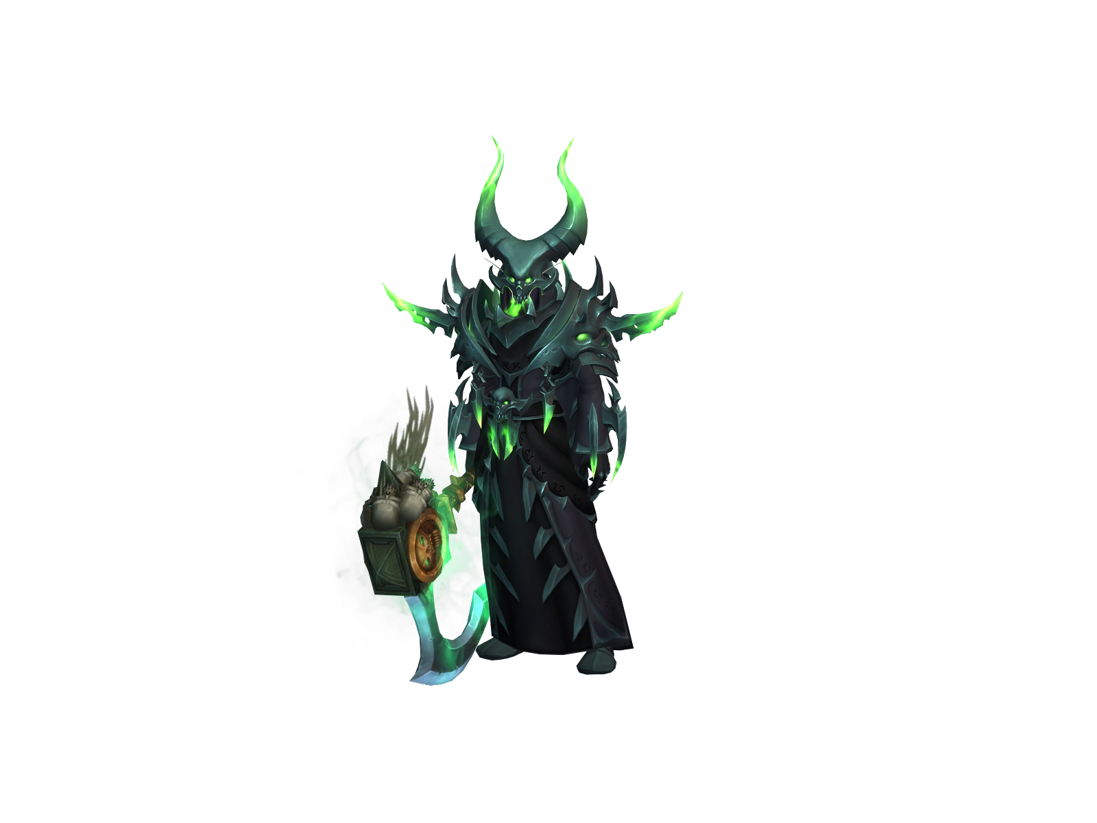 Naxaroth 3D character render