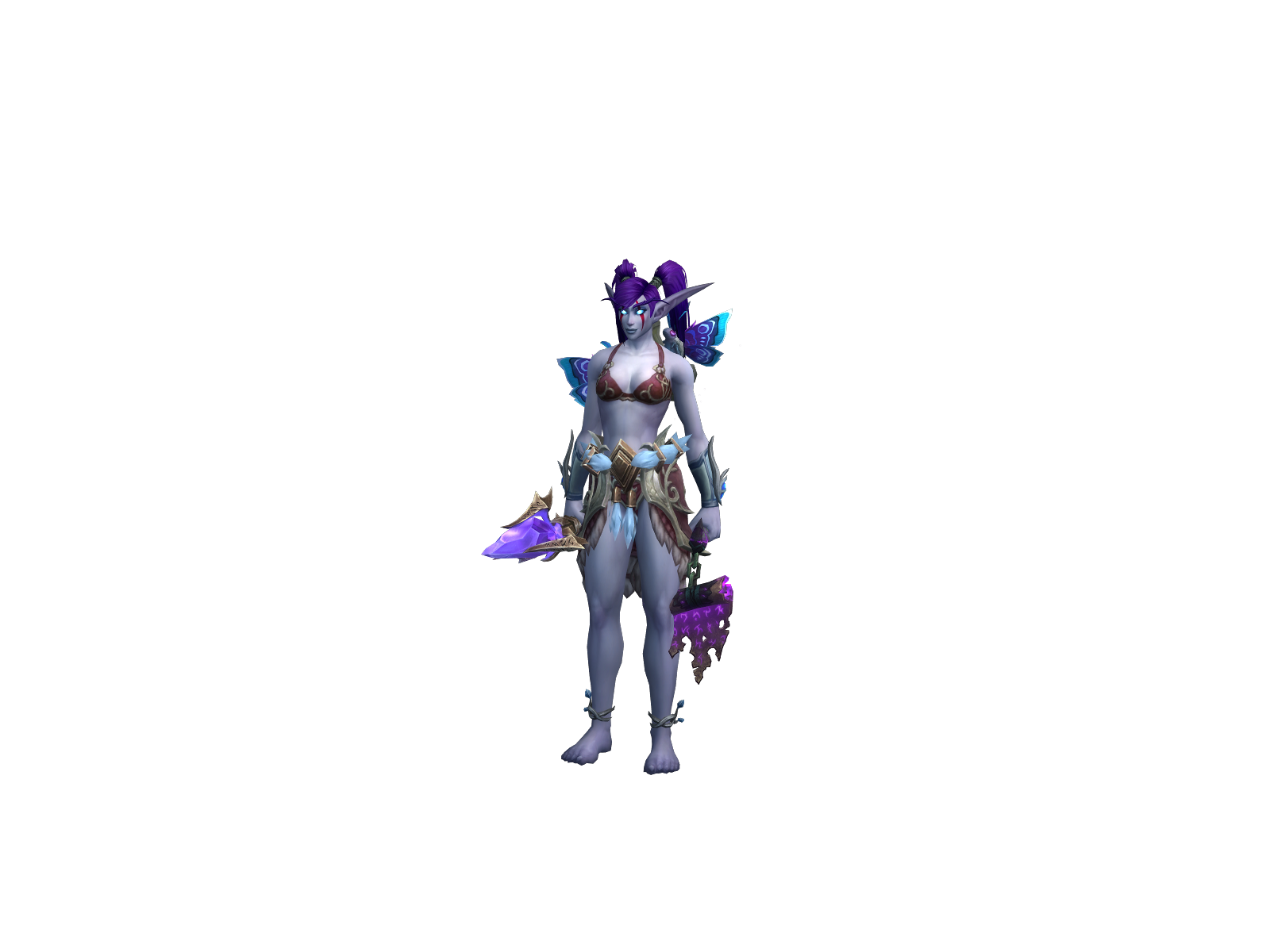 Lunatîc 3D character render