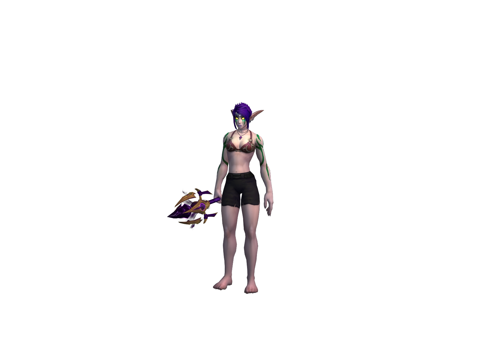 Døntouchme 3D character render