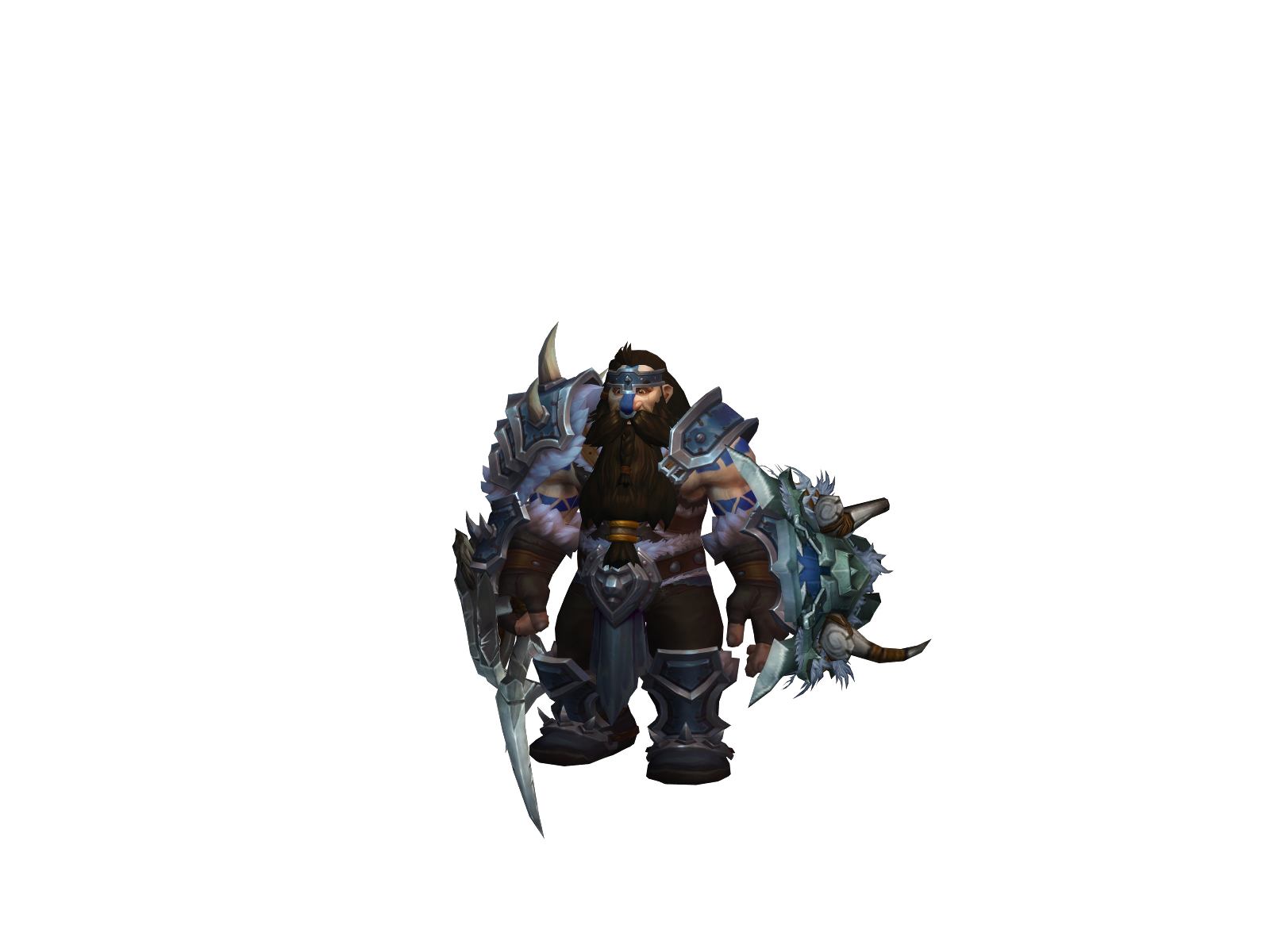 Hjolvardr 3D character render
