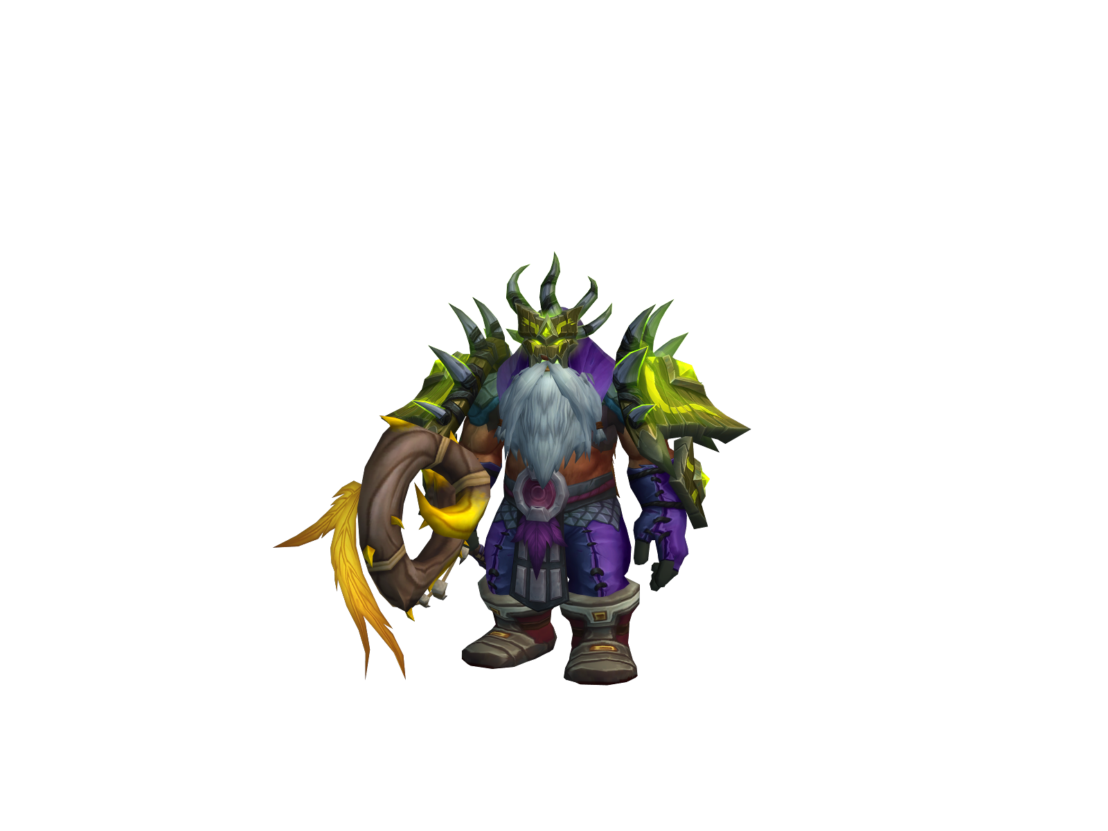 Bâltâzâr 3D character render