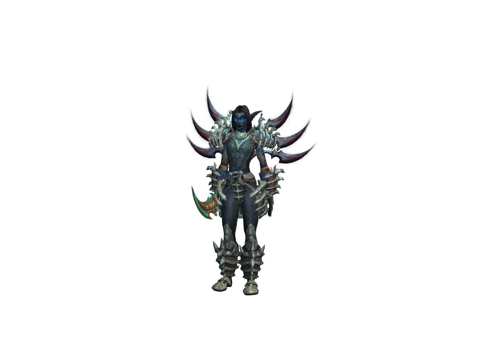 Nindael 3D character render