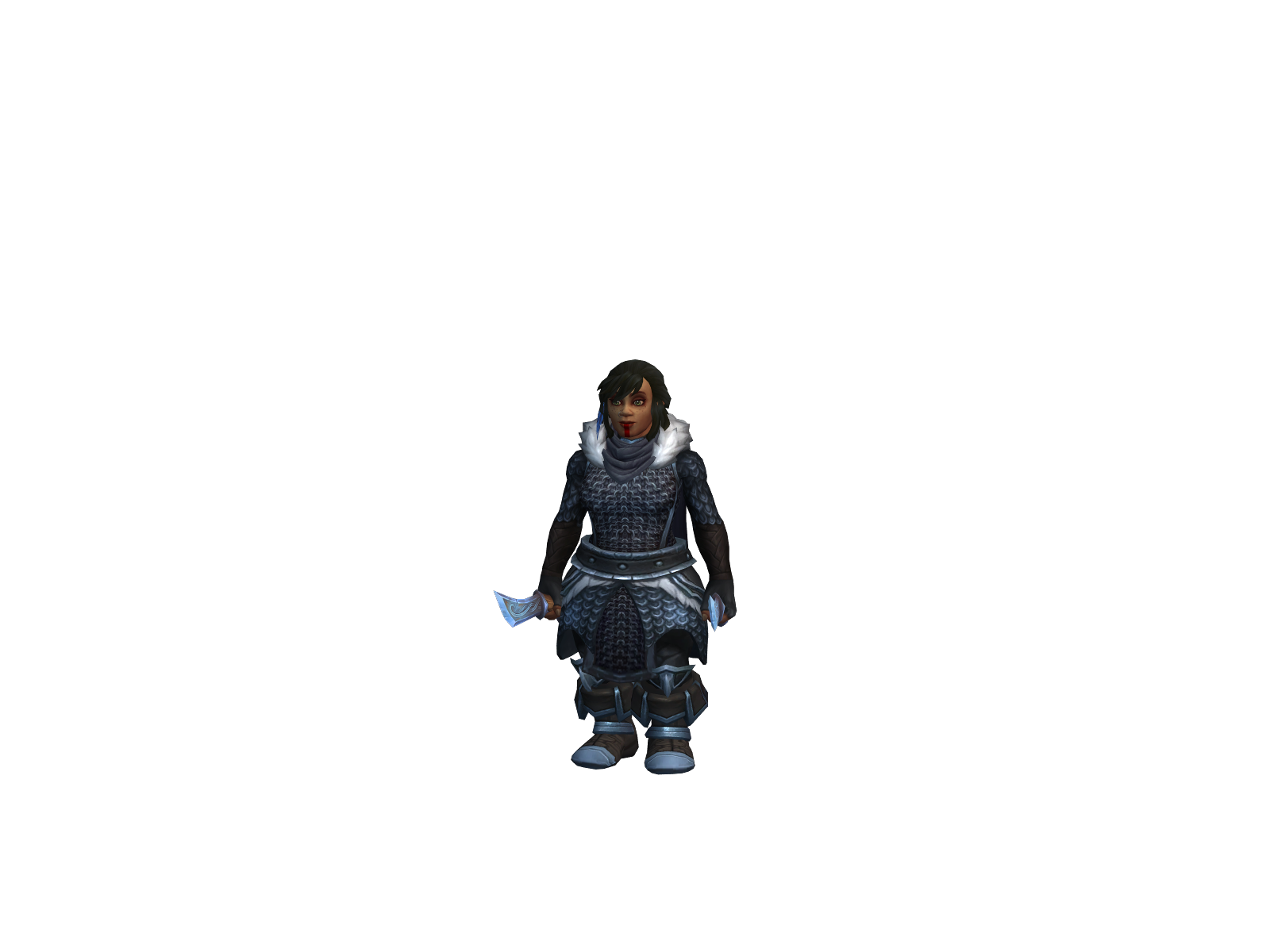 Shadorelle 3D character render