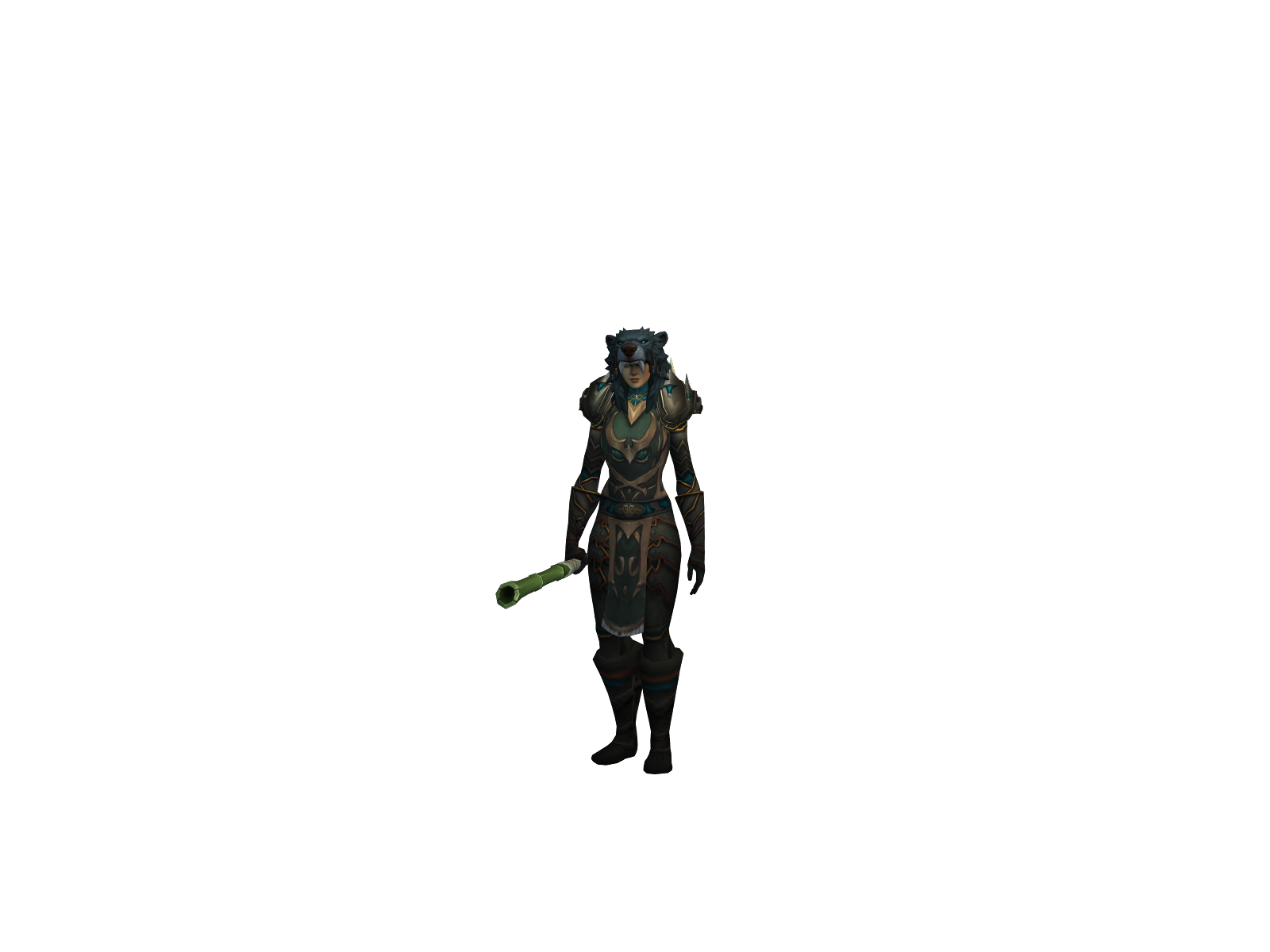 Touchmyboo 3D character render