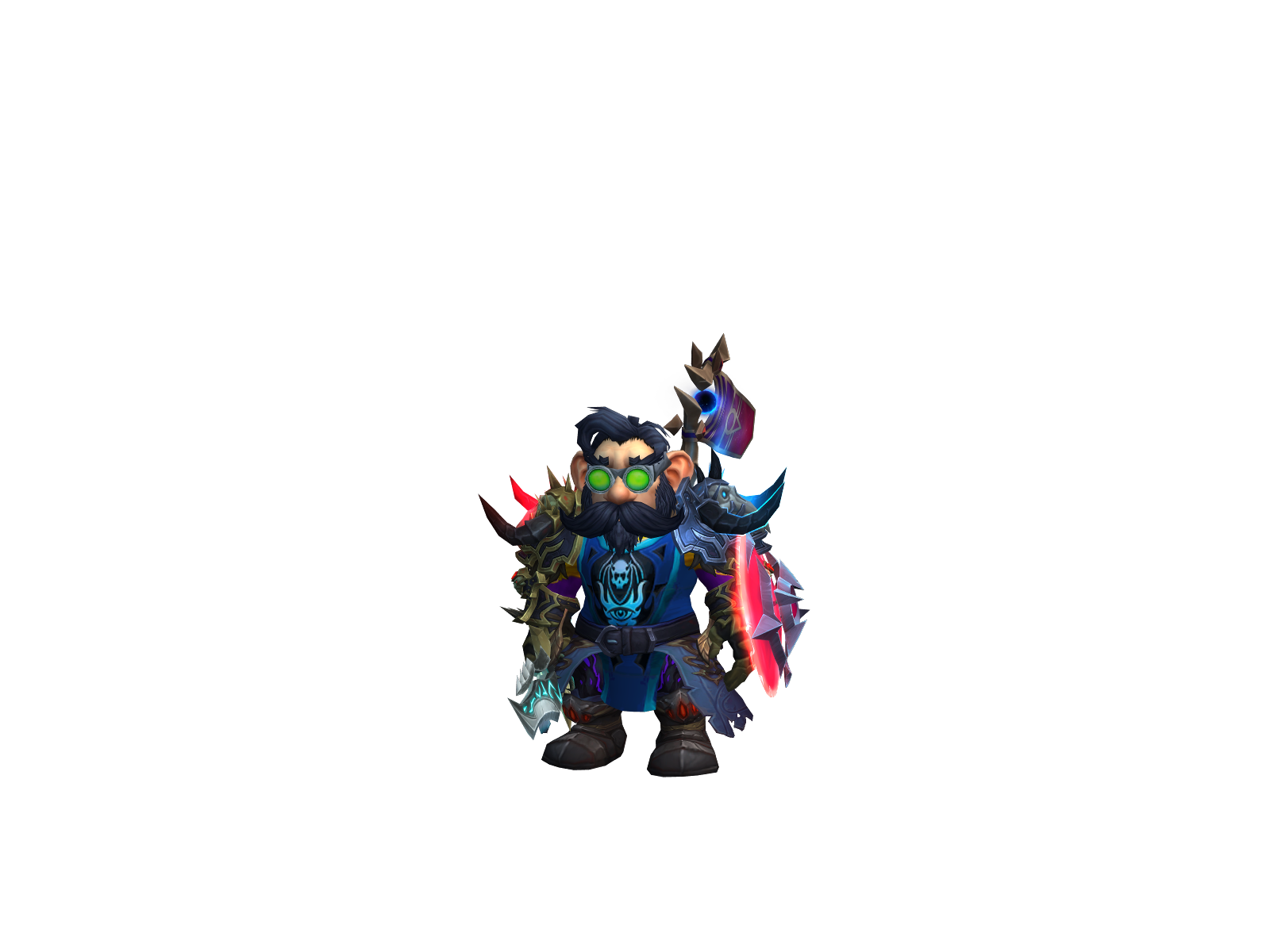 Pvpwarrior 3D character render