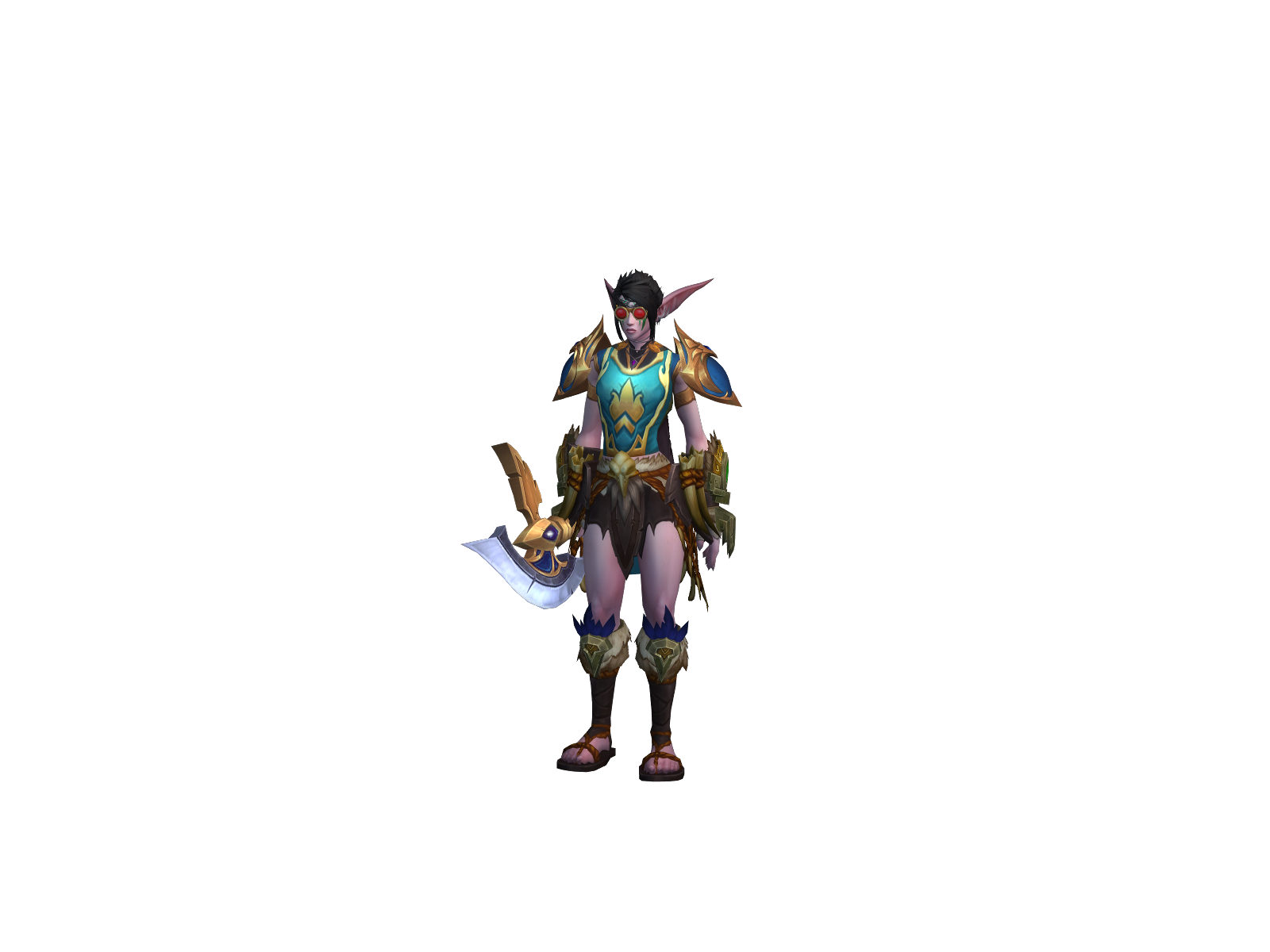 Ortit 3D character render