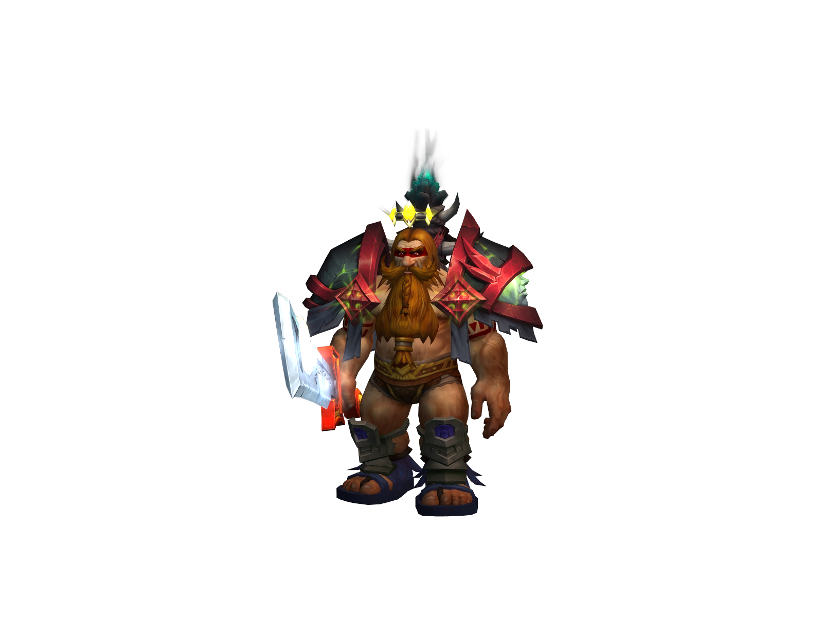 Ipi 3D character render