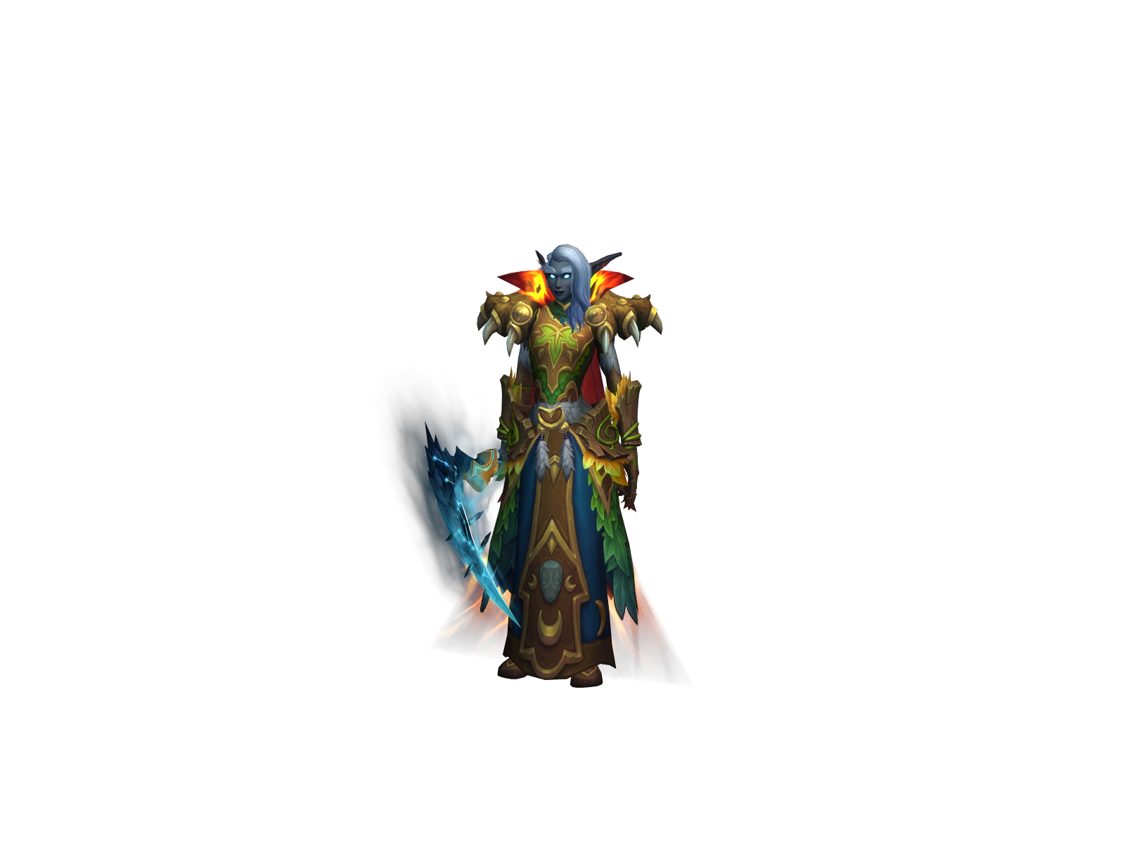 Aesarie 3D character render