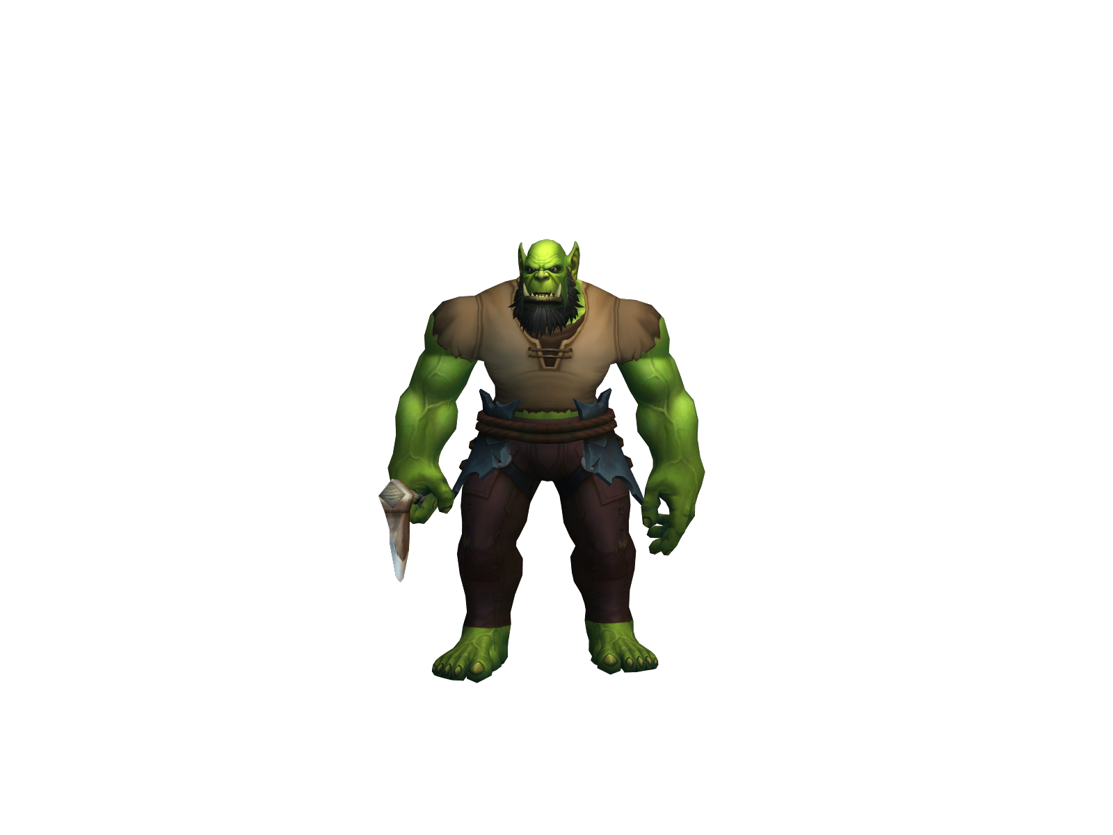 örg 3D character render