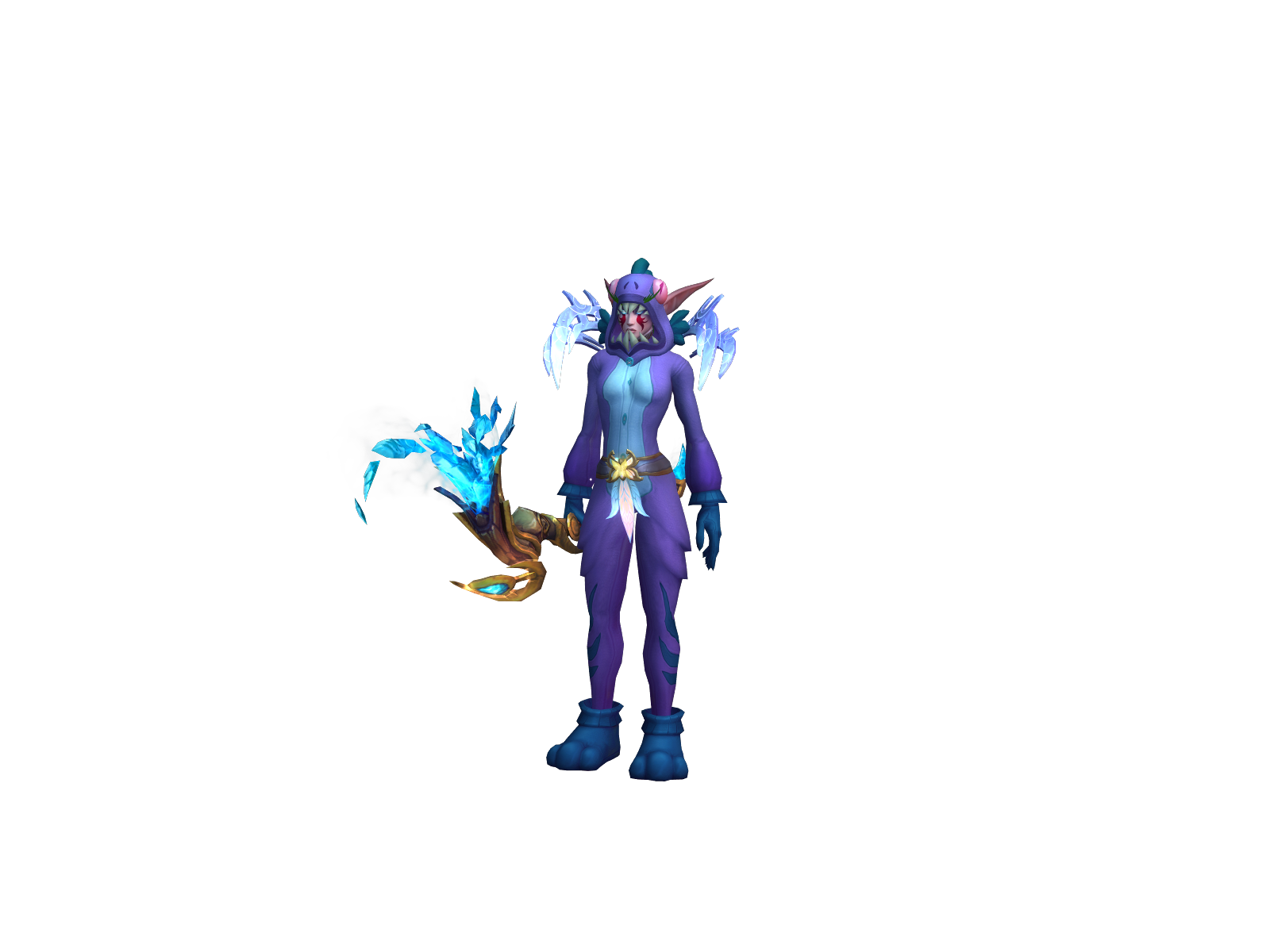 Rosezero 3D character render