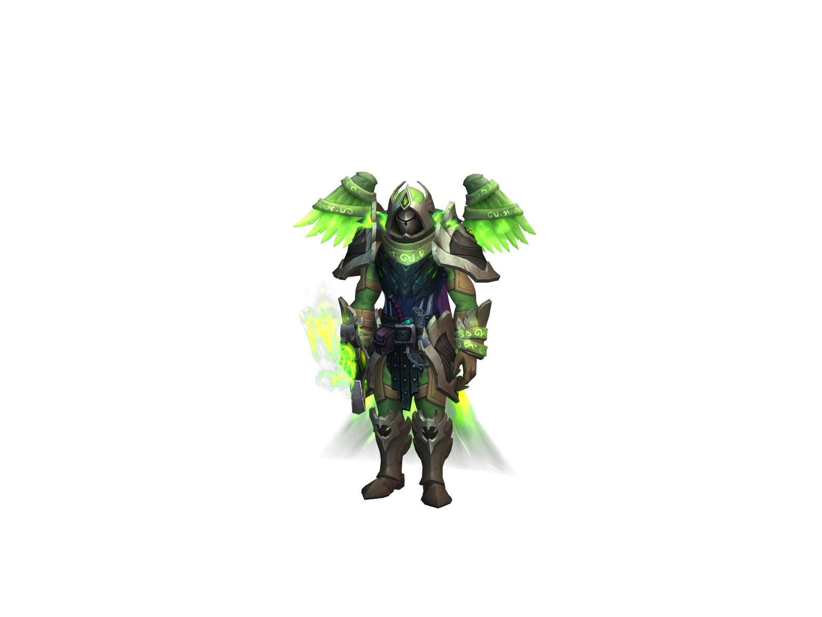 Goldenmoore 3D character render
