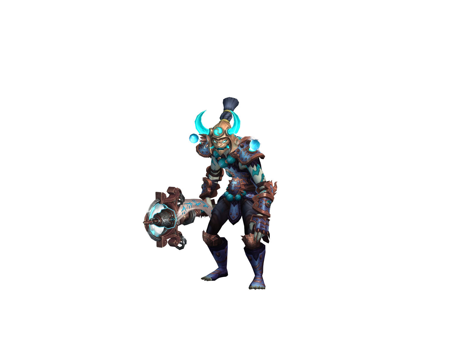 Twistrage 3D character render