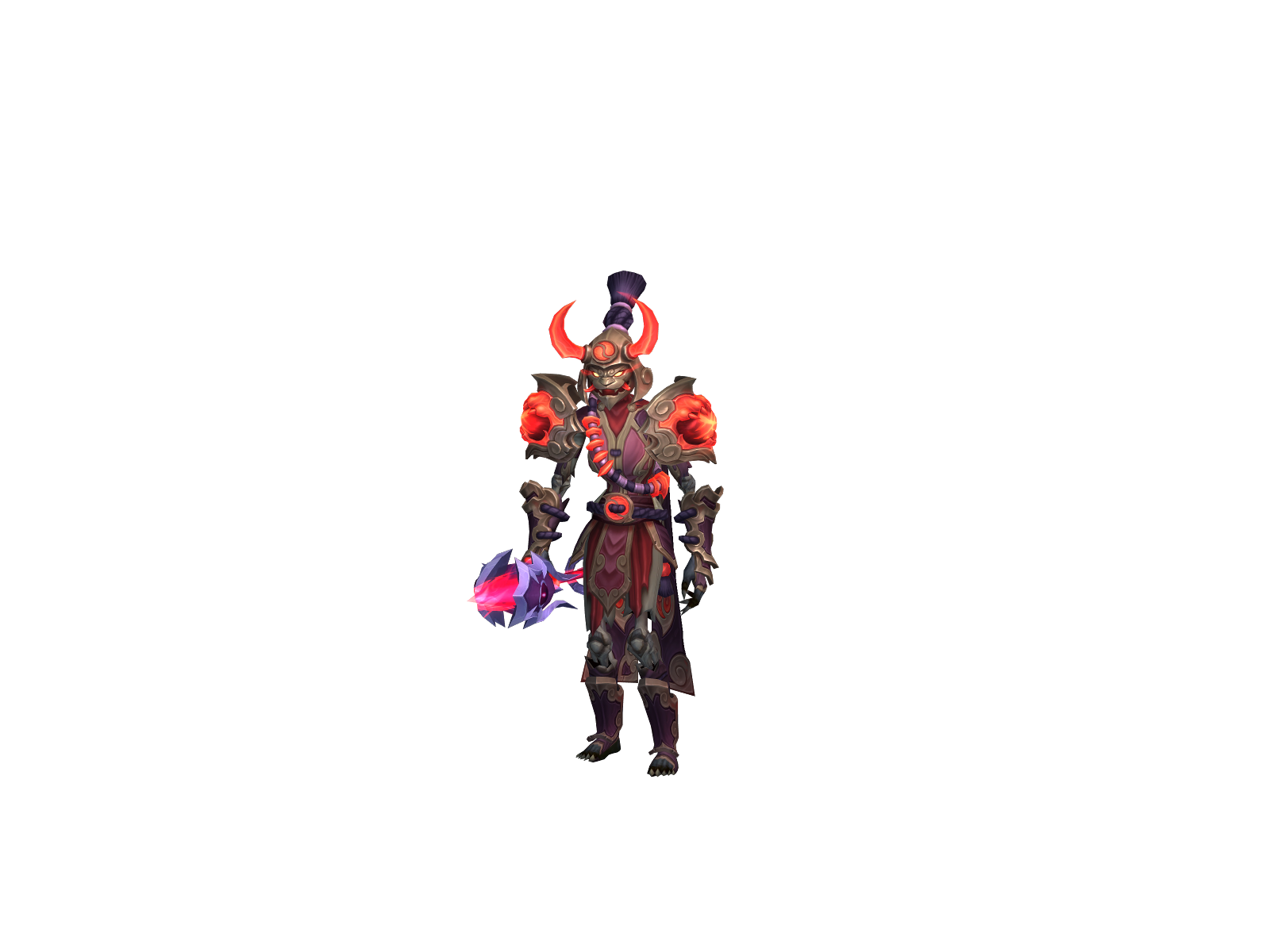 lightermist 3D character render