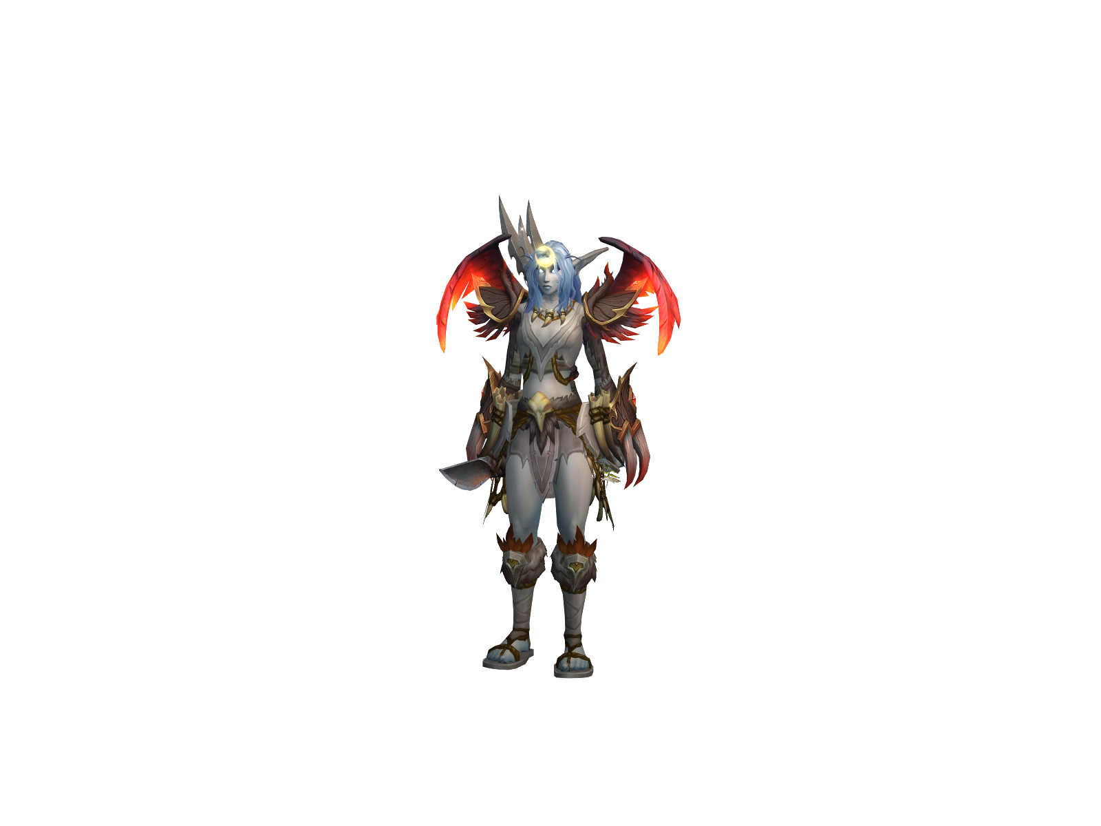 Lillalövet 3D character render