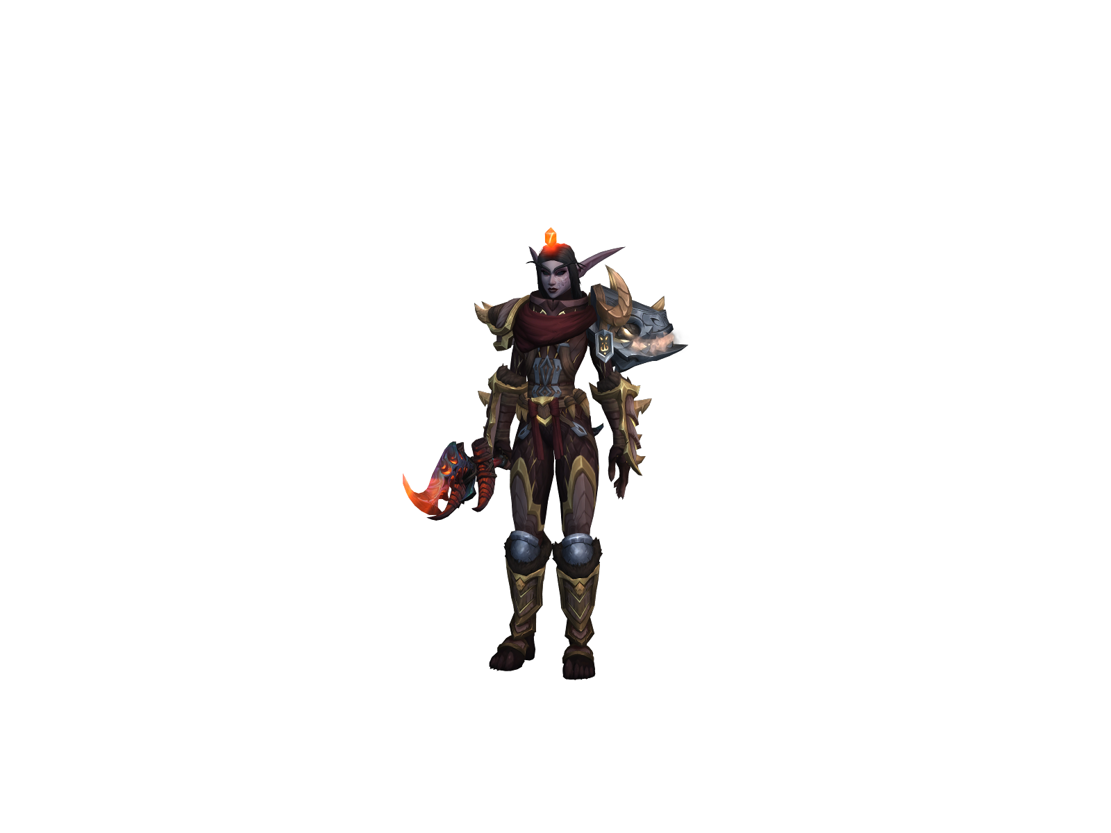 Busl 3D character render