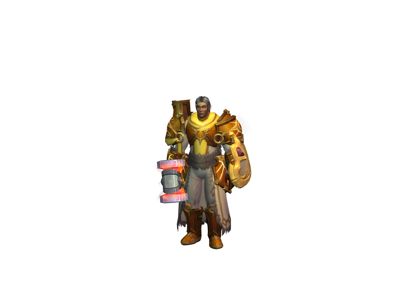 Hølyfiend 3D character render