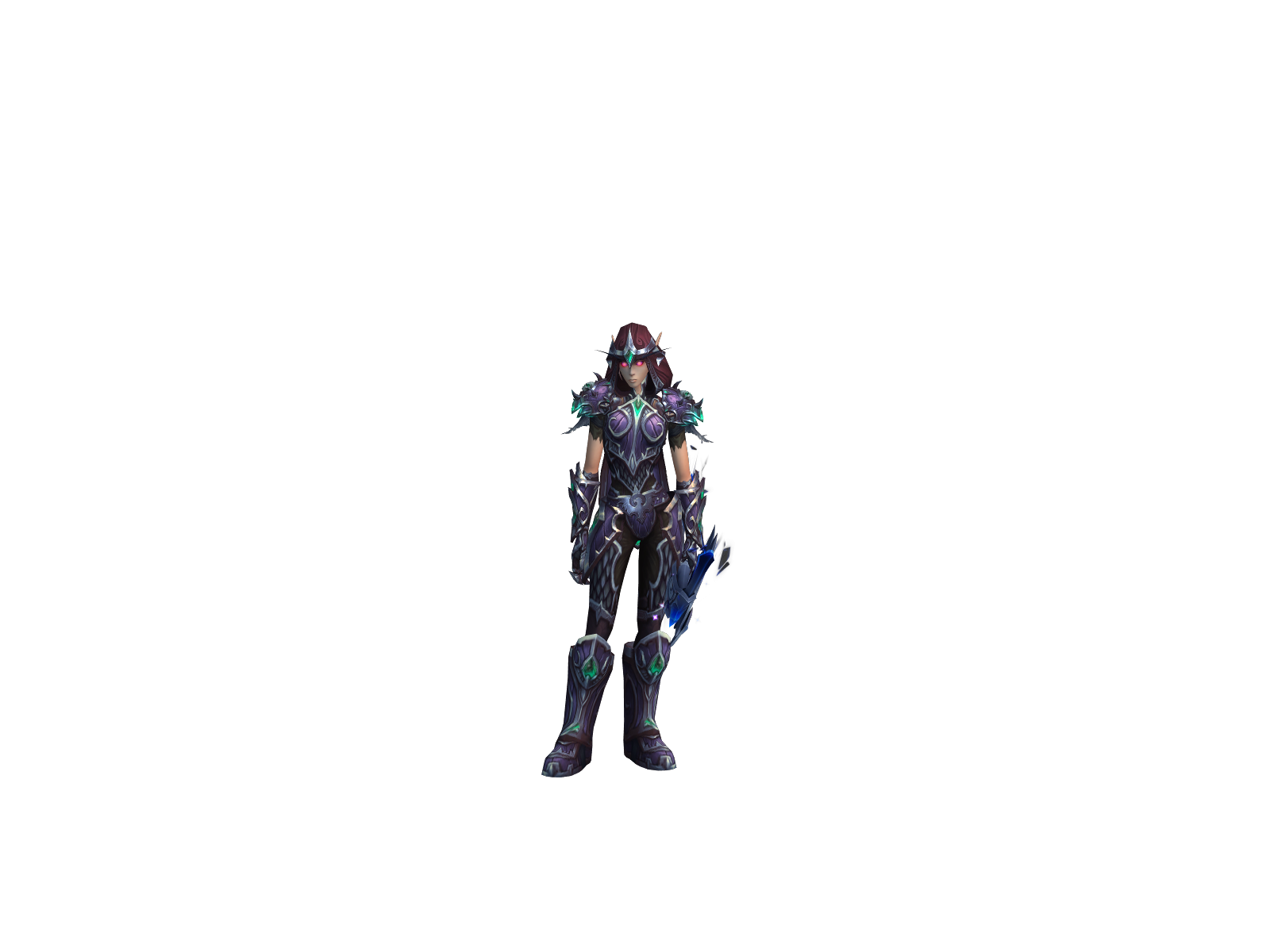 Cassey 3D character render
