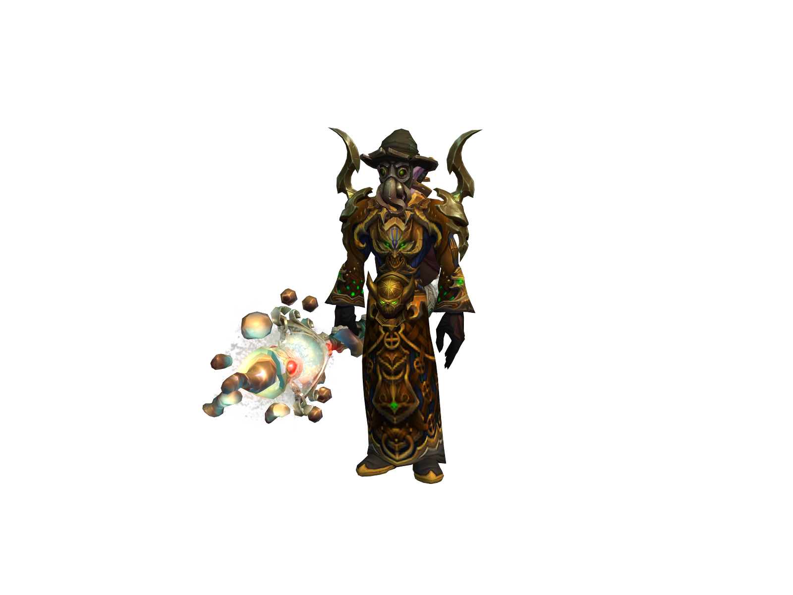 Gomass character render